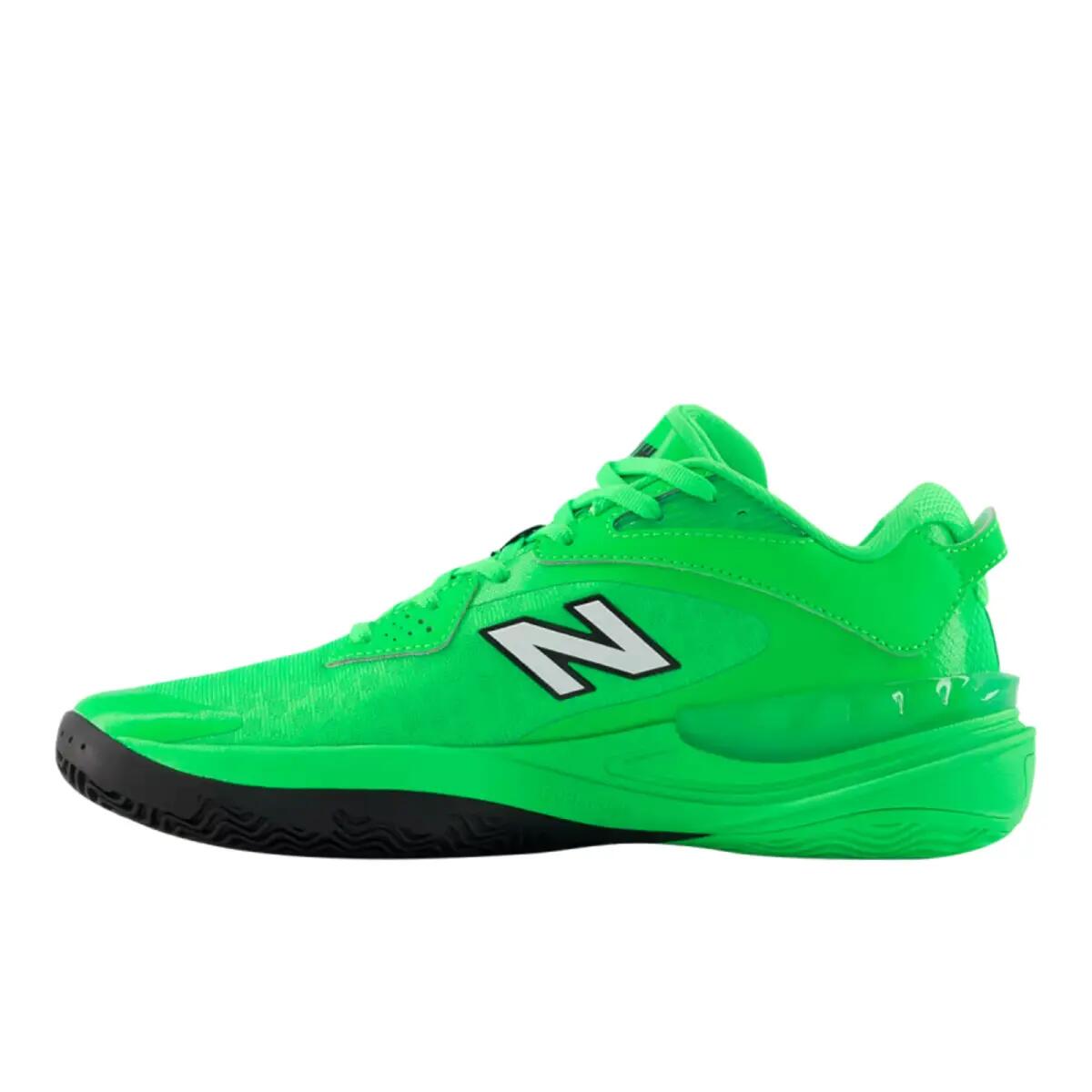 New Balance Hesi Low v2 Verde Punch Blanco 2/5
