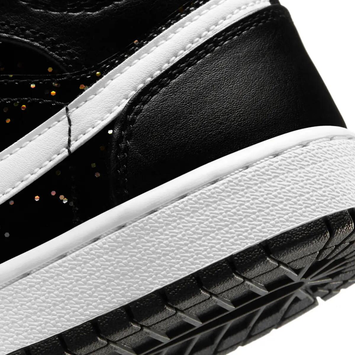 Schoenen  1 Mid Black Speckle 6/6