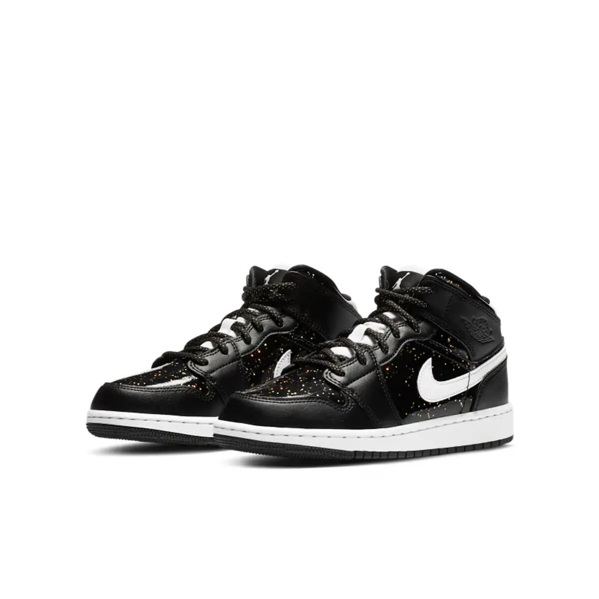Schoenen  1 Mid Black Speckle 5/6