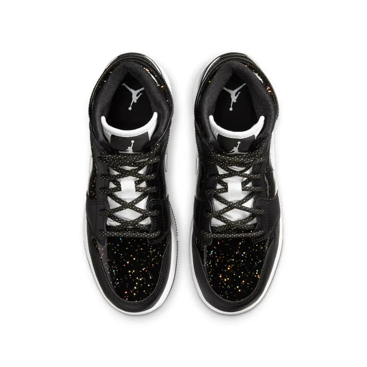 Schoenen  1 Mid Black Speckle 4/6