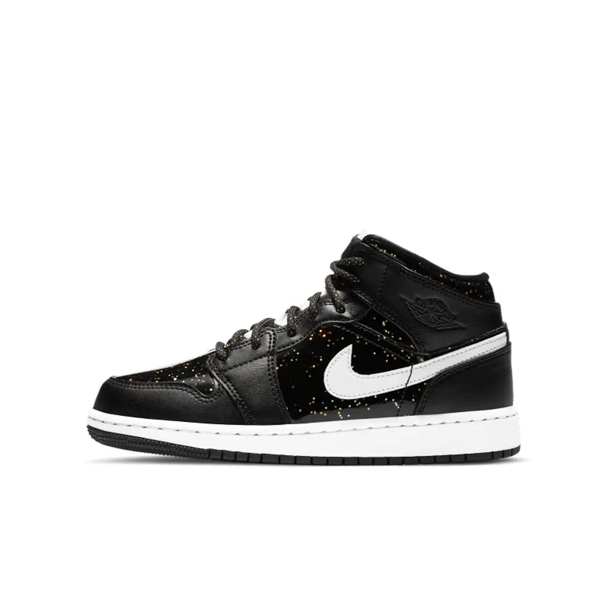Schoenen  1 Mid Black Speckle 3/6
