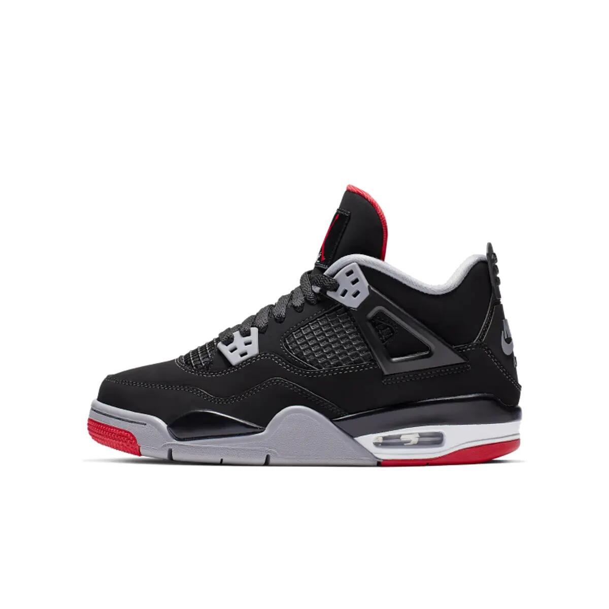 Jordan 4 Retro Bred (2019) (GS) 3/6