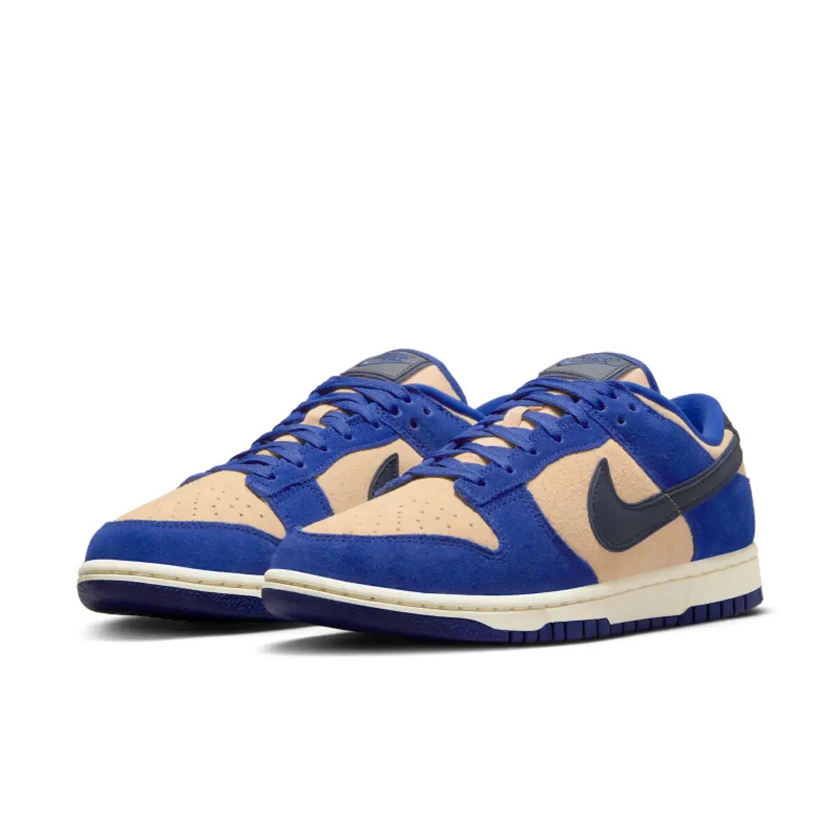 Chaussures Nike Dunk Low LX Suède Bleue 5/6