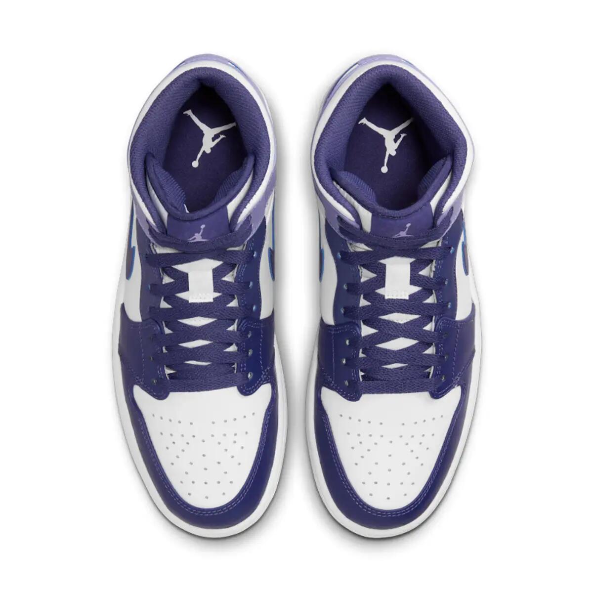 Chaussures Air Jordan 1 Mid Blueberry 4/6