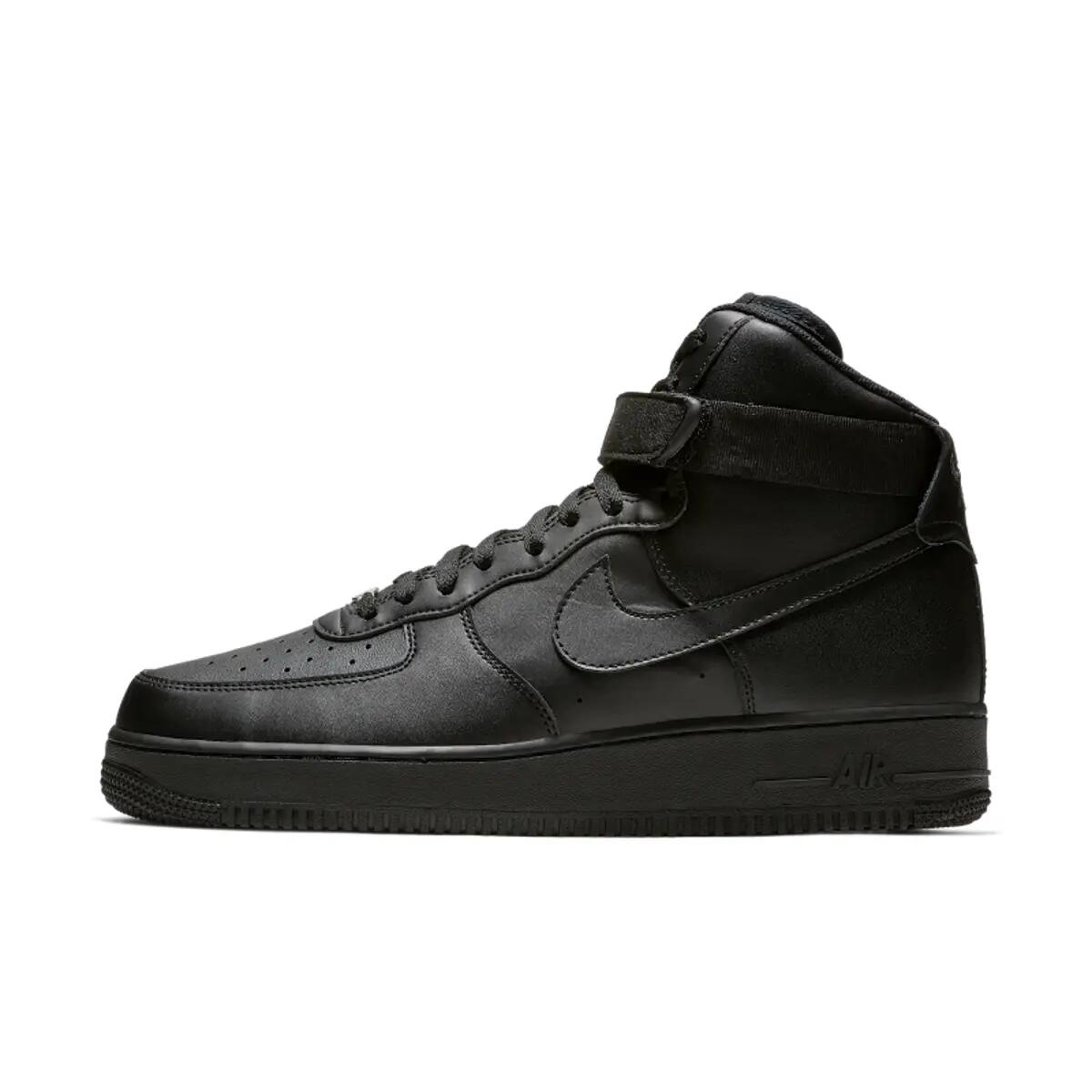 Nike Air Force 1 High Triple Black 2/6
