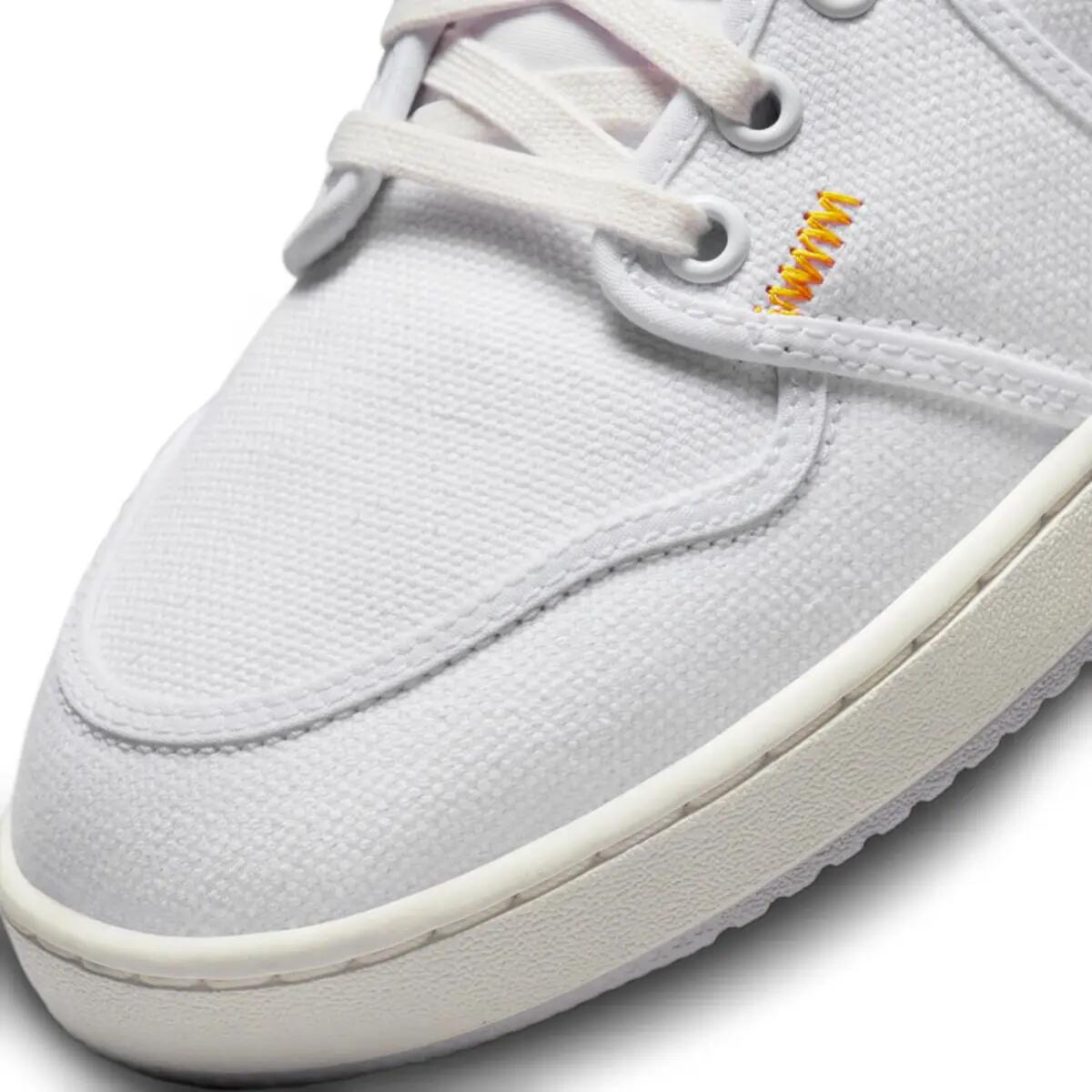 Chaussures  1 Low Retro AJKO SP Union White Canvas 6/6