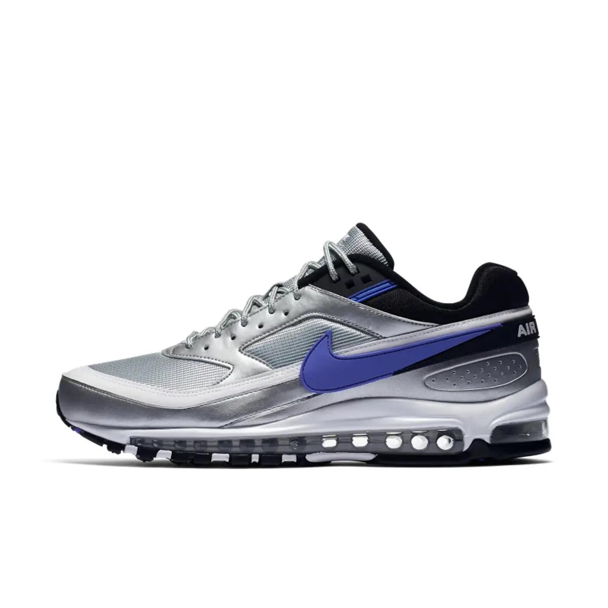 Nike Air Max 97/BW Metallic Silver Persian Violet 3/6