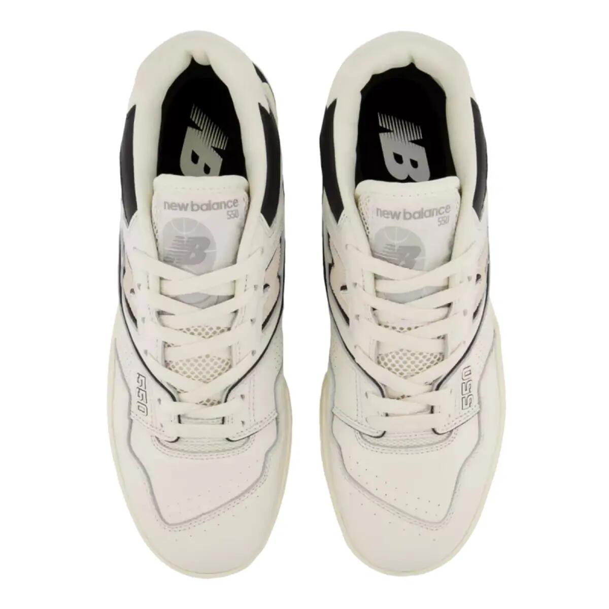 New Balance 550 Cream Black 2/6