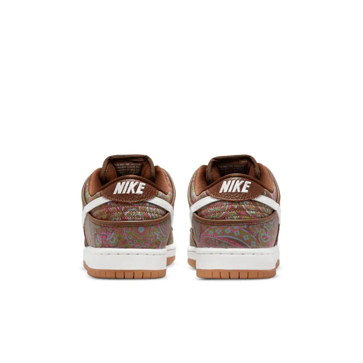 SB Dunk Low Pro Paisley Brown 5/6