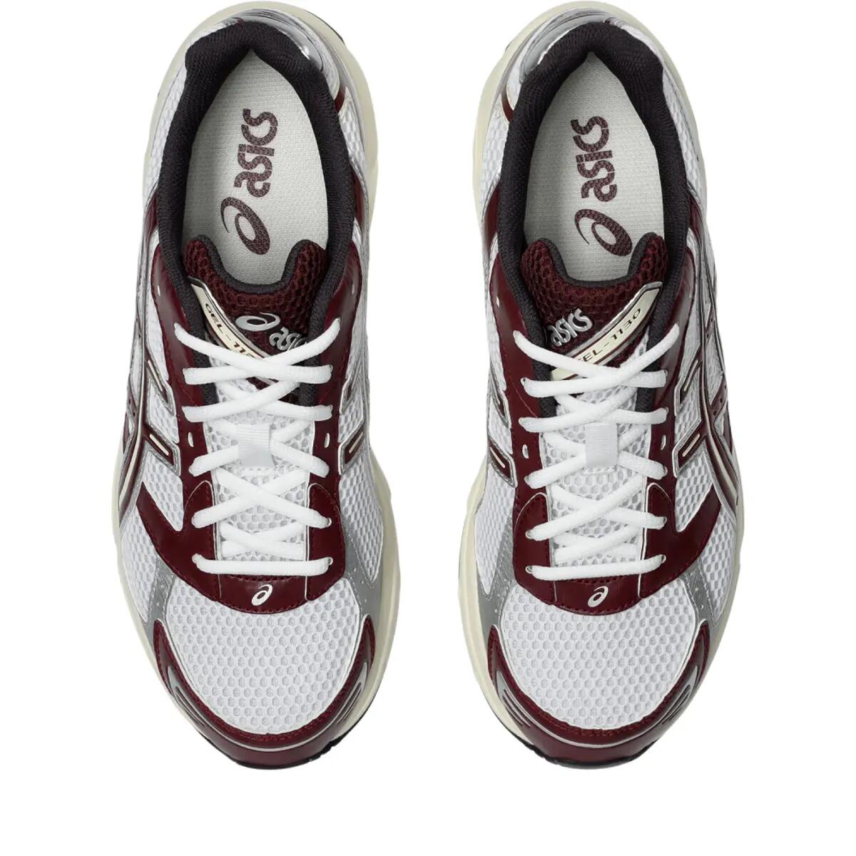 ASICS Gel-1130 White Maroon Banner 6/6