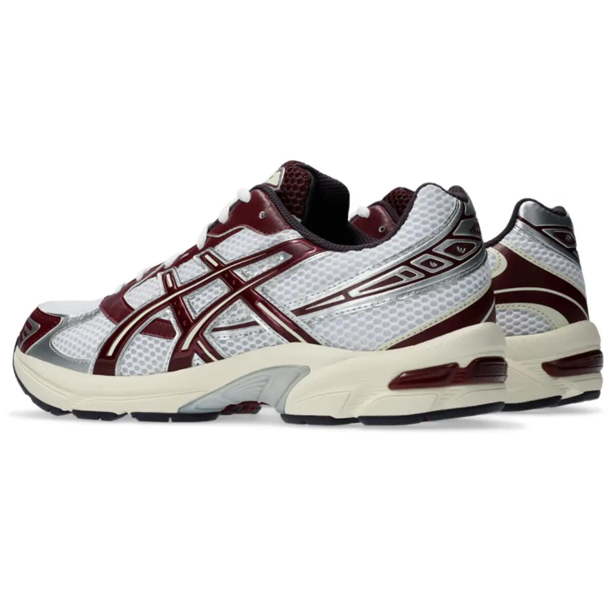 ASICS Gel-1130 White Maroon Banner 5/6