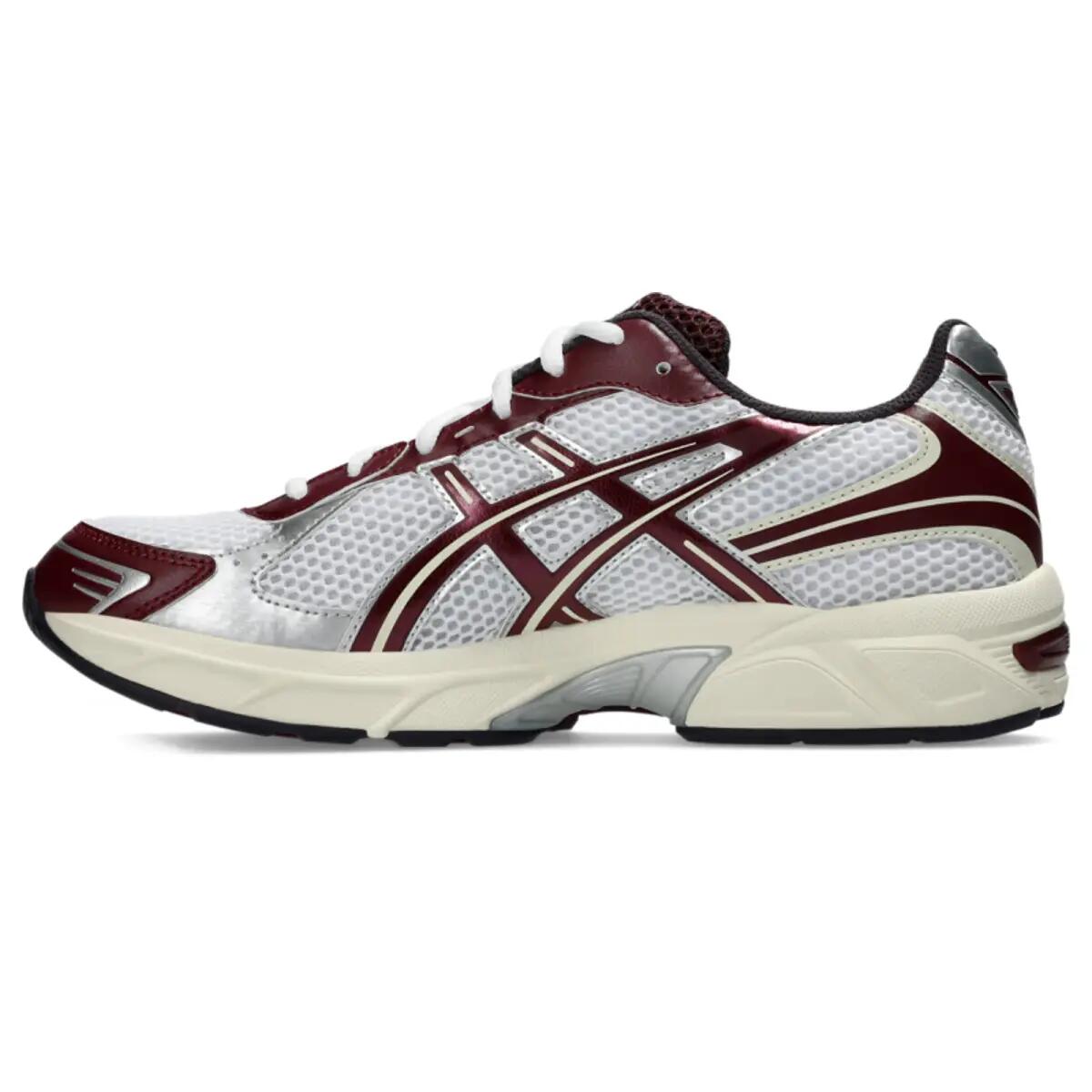 ASICS Gel-1130 White Maroon Banner 2/6