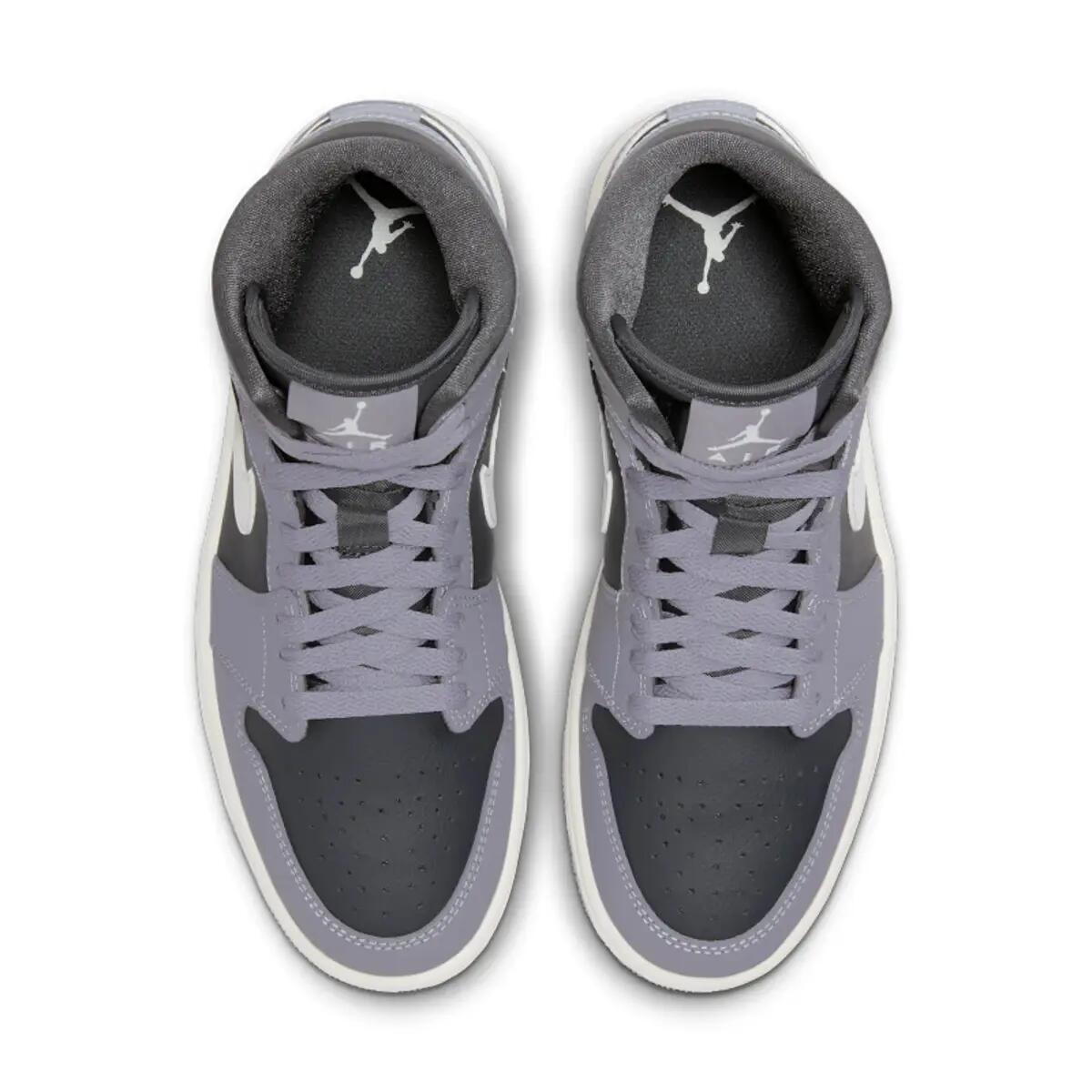 Jordan 1 Mid Cement Grey (Women's) 4/6