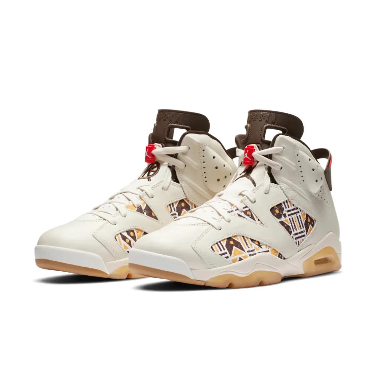 Jordan 6 Retro Quai 54 Sail Brown (2020) 4/6