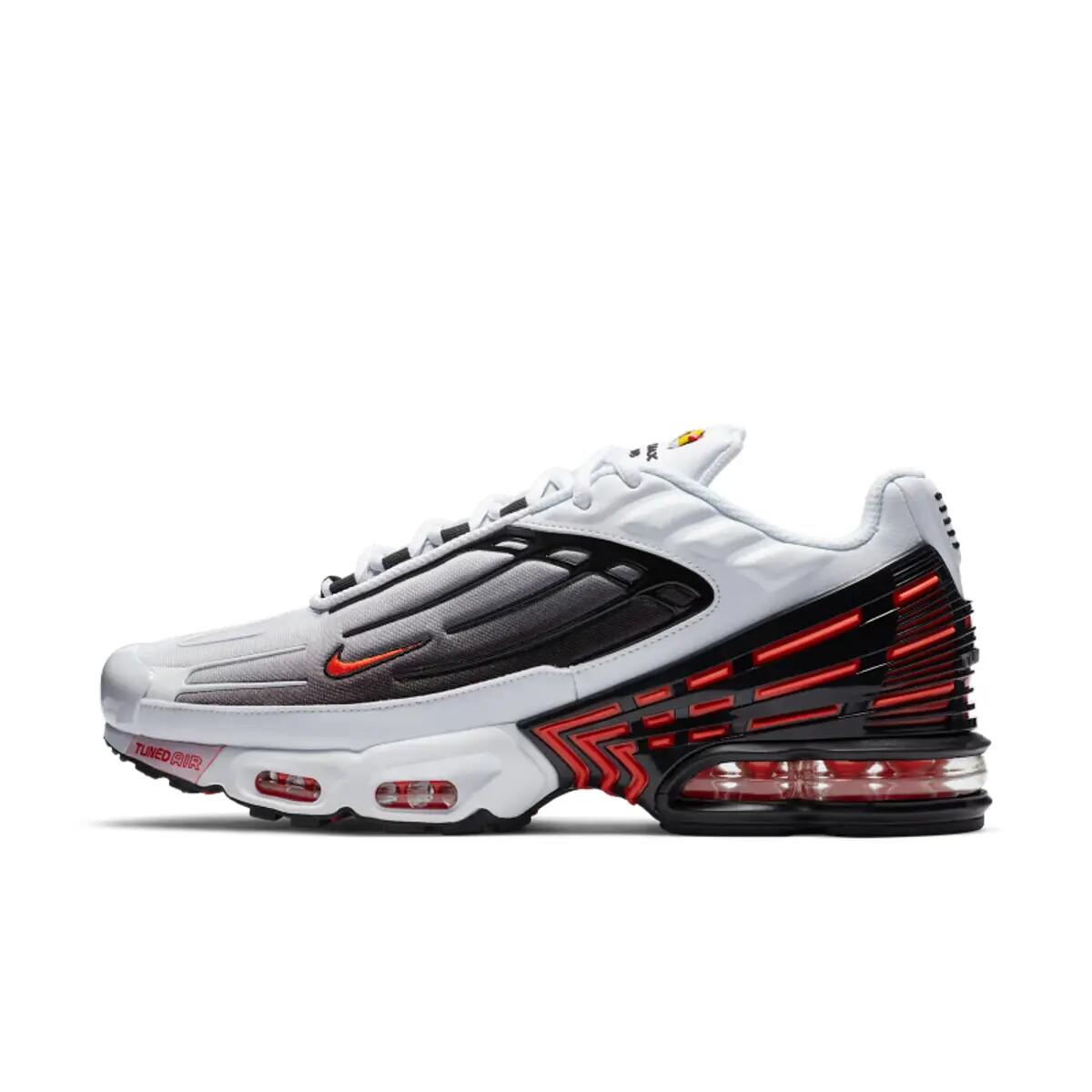 Nike Air Max Plus 3 White Black Team Orange 3/6
