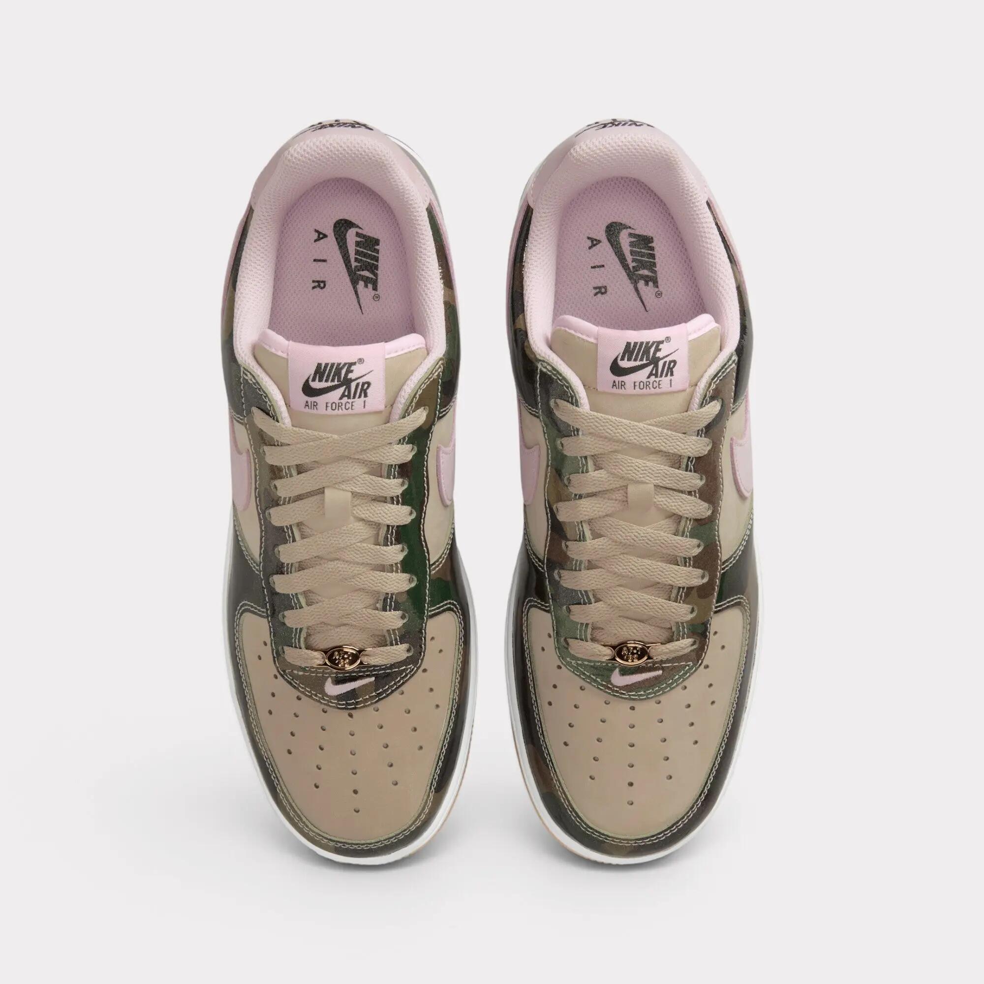 Nike Air Force 1 Low '07 LV8 Patent Camo Pink 5/7