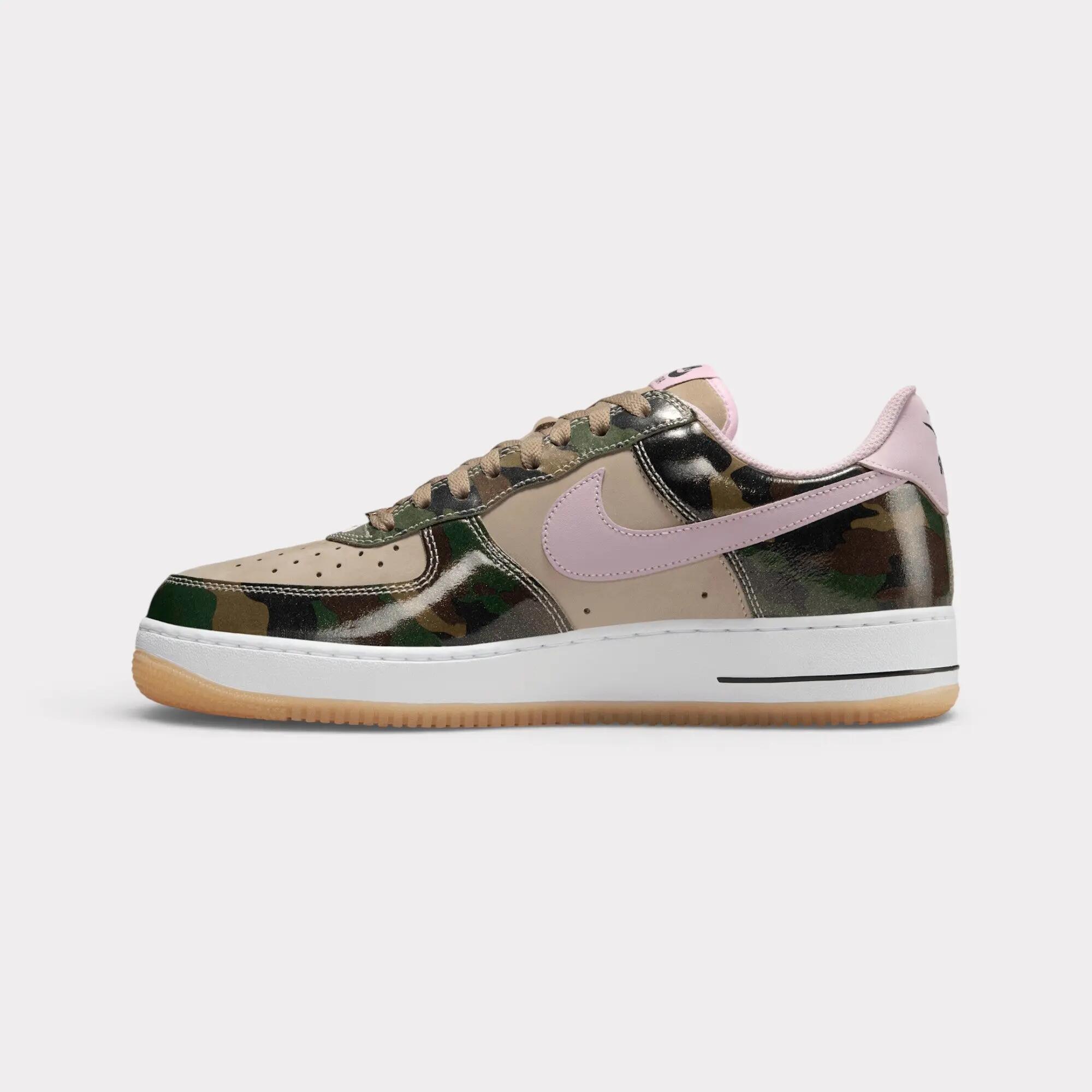 Nike Air Force 1 Low '07 LV8 Patent Camo Pink 3/7