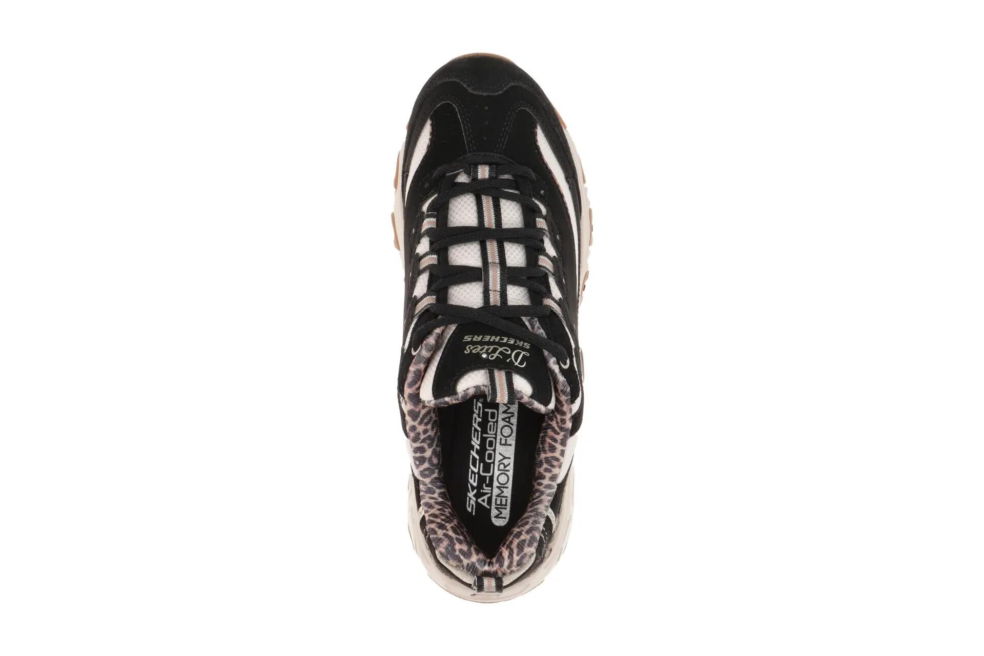 Sneakers Skechers D'lites-wild Charm, Zwart, Uniseks 6/7