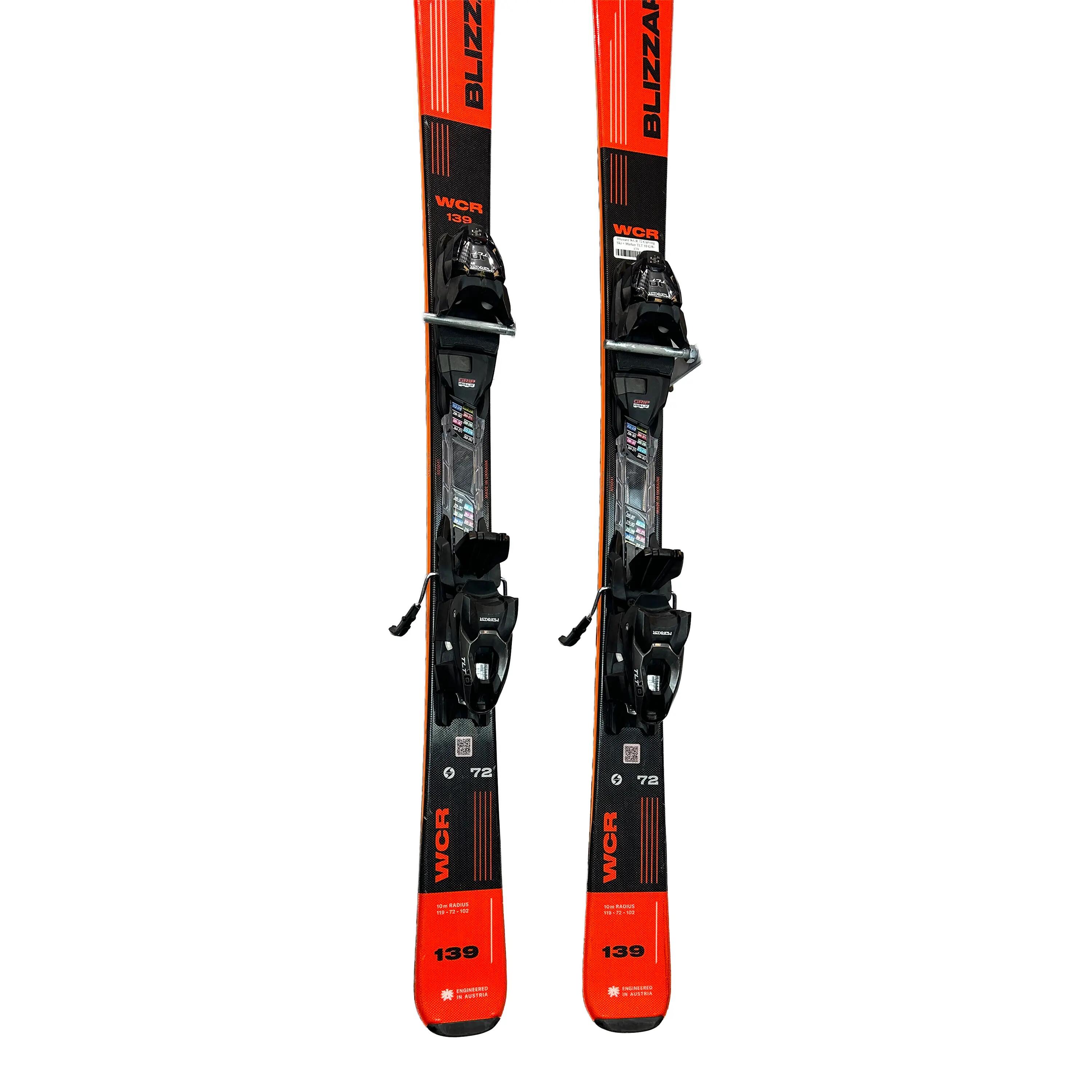 Reconditionné - Ski Blizzard WCR 72 Carving Ski + Marker TLT 10 GW-139 4/6