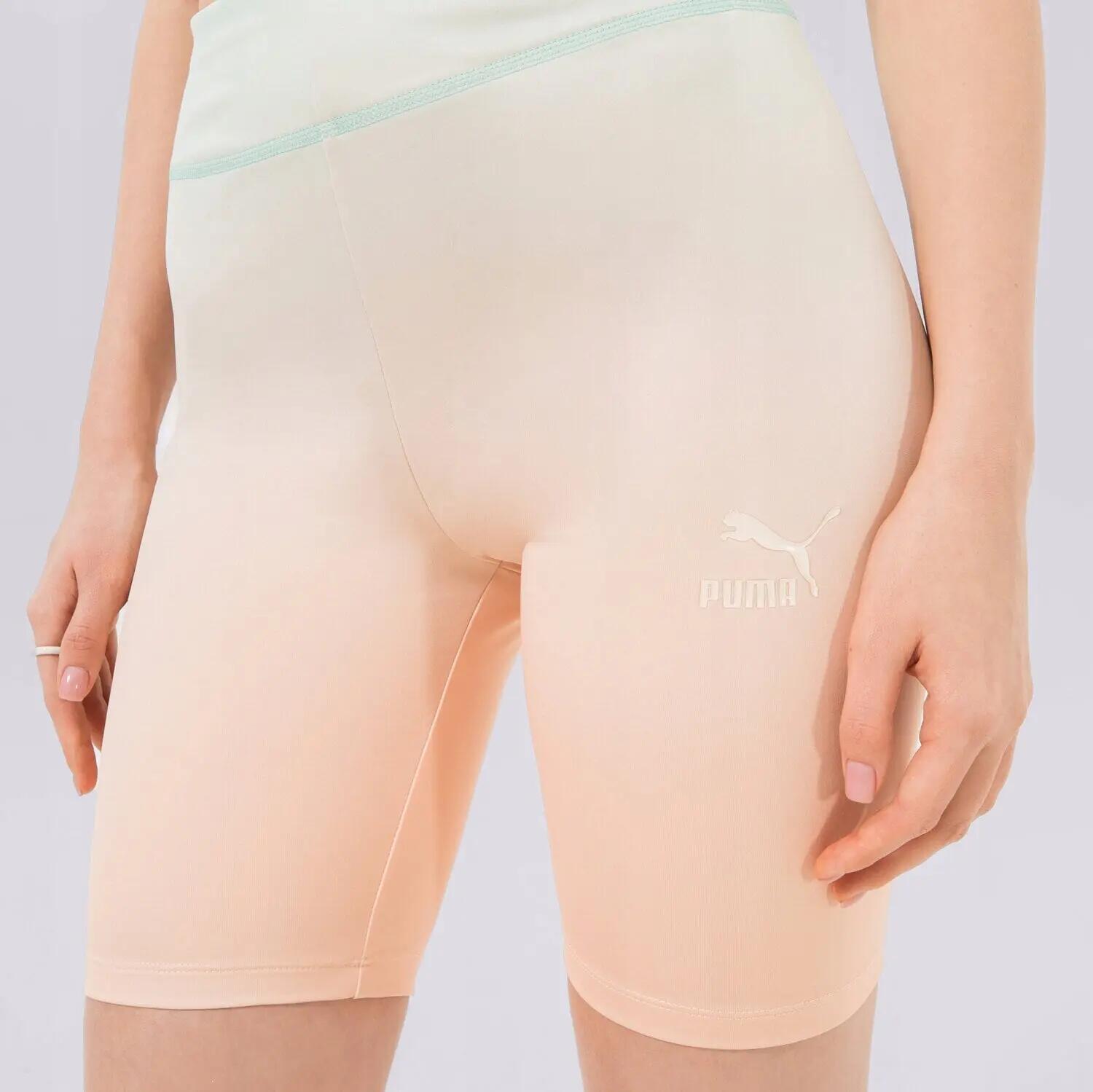 PUMA Leggings Ciclista Corti Donna - Shorts 845842 Al Ginocchio Rosa 3/4