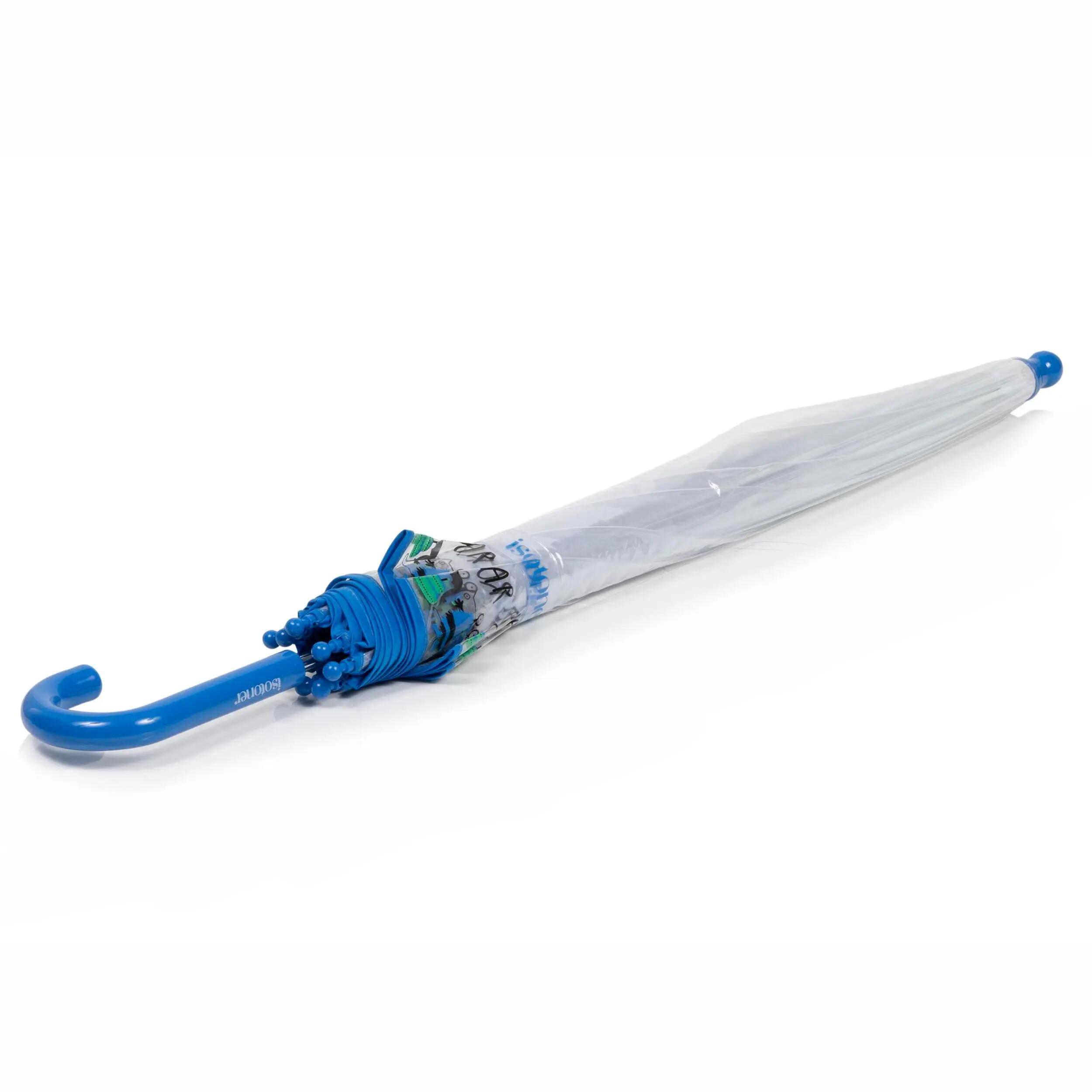 Transparante PVC paraplu/Cosmonaute voor kinderen 2/5
