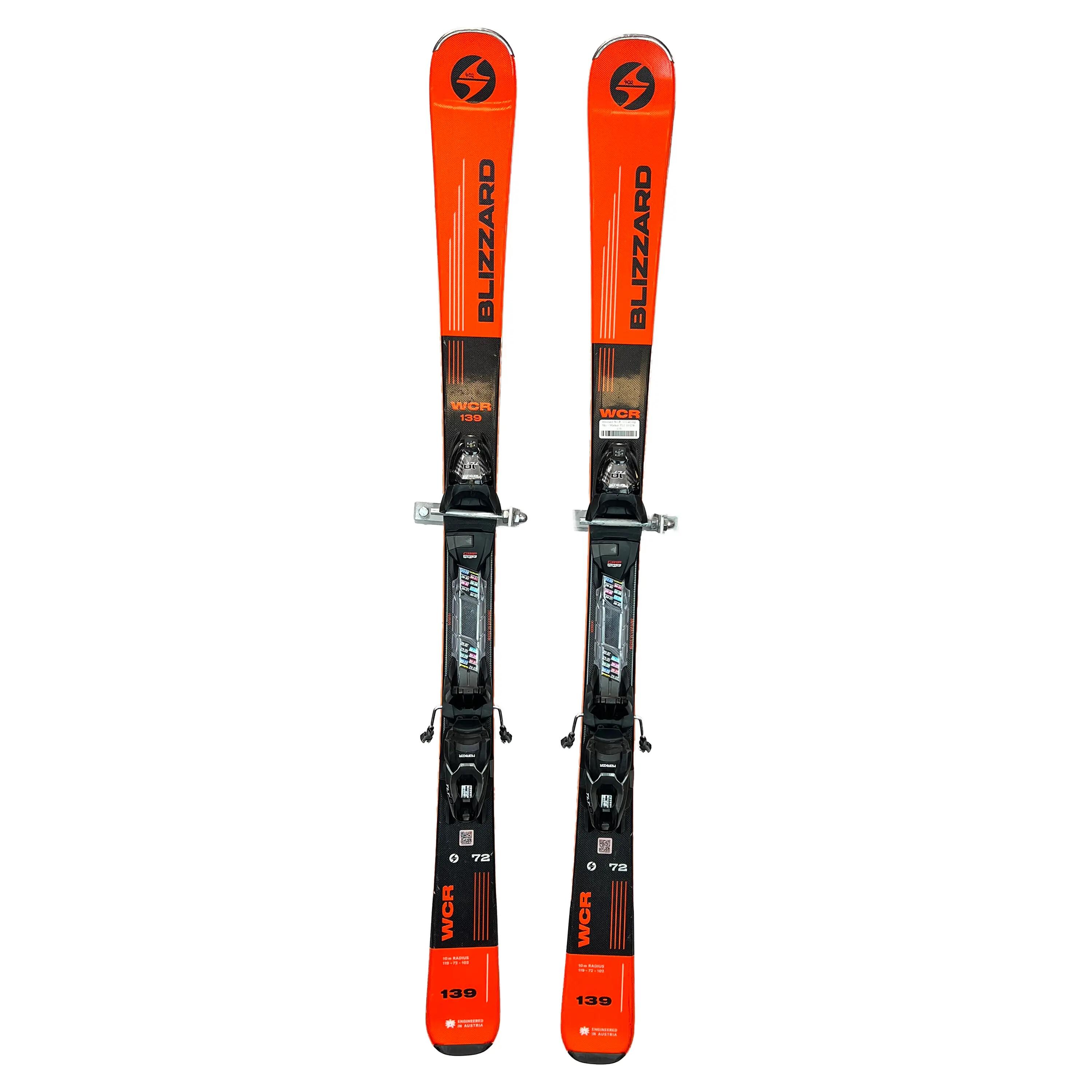 Reconditionné - Ski Blizzard WCR 72 Carving Ski + Marker TLT 10 GW-139 2/6