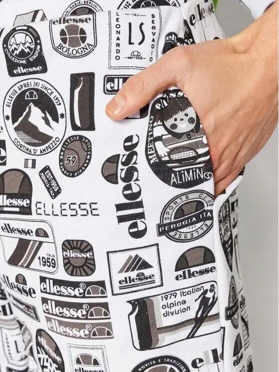 SPODENKI MĘSKIE ELLESSE IGOR ES-SHM14519908-S   PRZED KOLANO KOLOR WIELOKOLOROWY 3/4