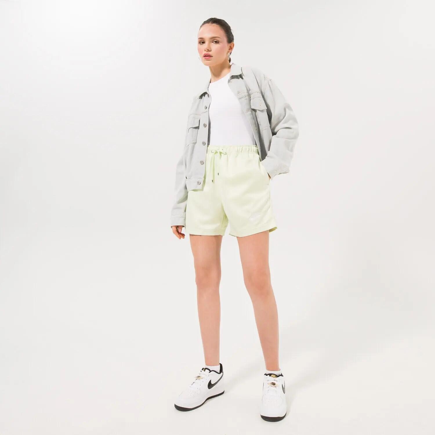 SPODENKI DAMSKIE SZORTY SPORTOWE NIKE DD5427-303  KRÓTKIE KOLOR ZIELONY 5/7