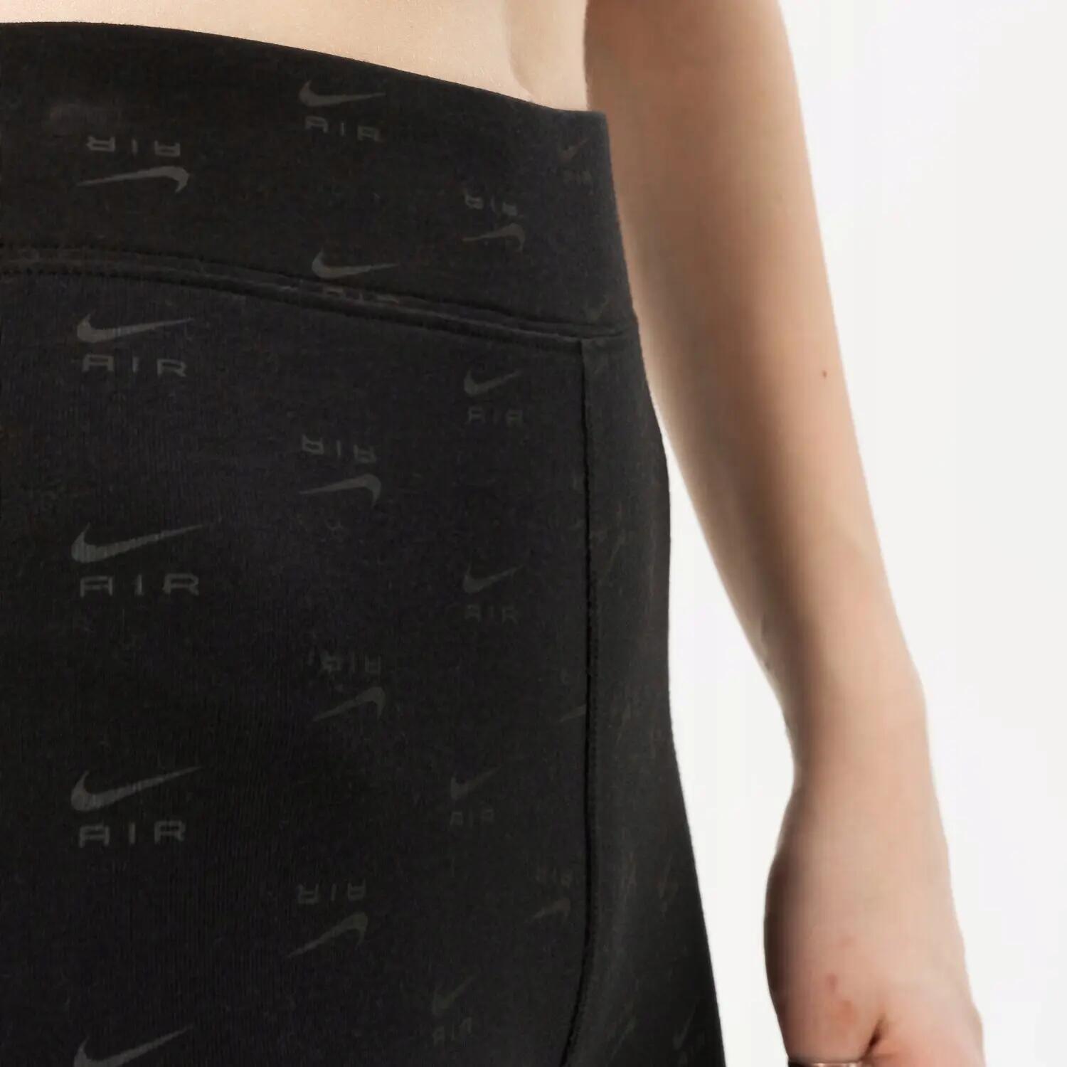 SPODENKI DAMSKIE LEGGINSY KRÓTKIE KOLARKI NIKE  KRÓTKIE KOLOR CZARNY 4/5