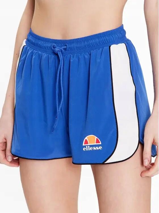 SPODENKI DAMSKIE SZORTY SPORTOWE ELLESSE KRÓTKIE KOLOR NIEBIESKI