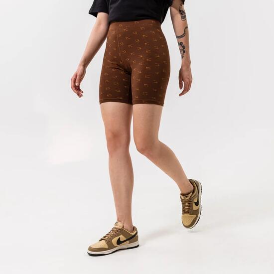 SPODENKI DAMSKIE LEGGINSY KRÓTKIE KOLARKI NIKE KRÓTKIE KOLOR CZARNY