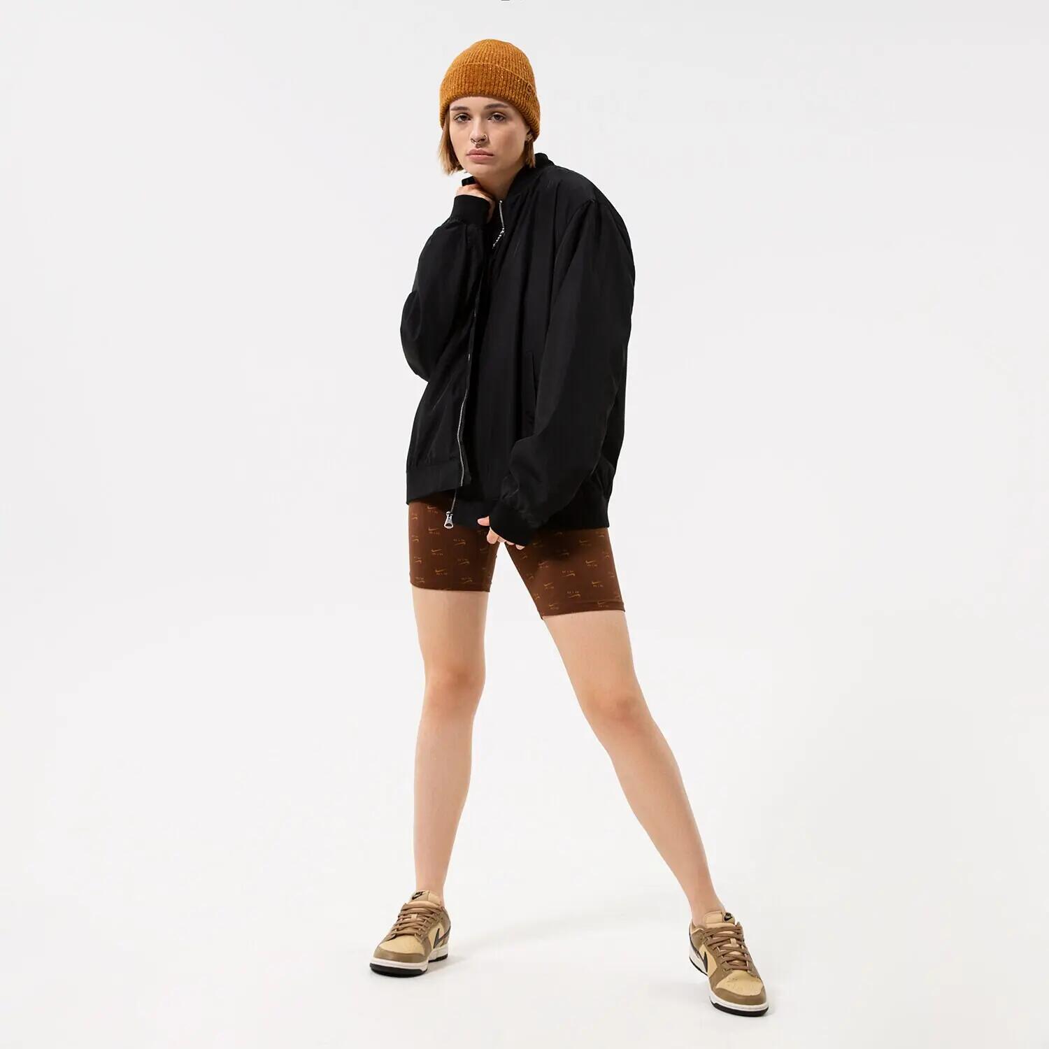 SPODENKI DAMSKIE LEGGINSY KRÓTKIE KOLARKI NIKE  KRÓTKIE KOLOR WIELOKOLOROWY 3/5