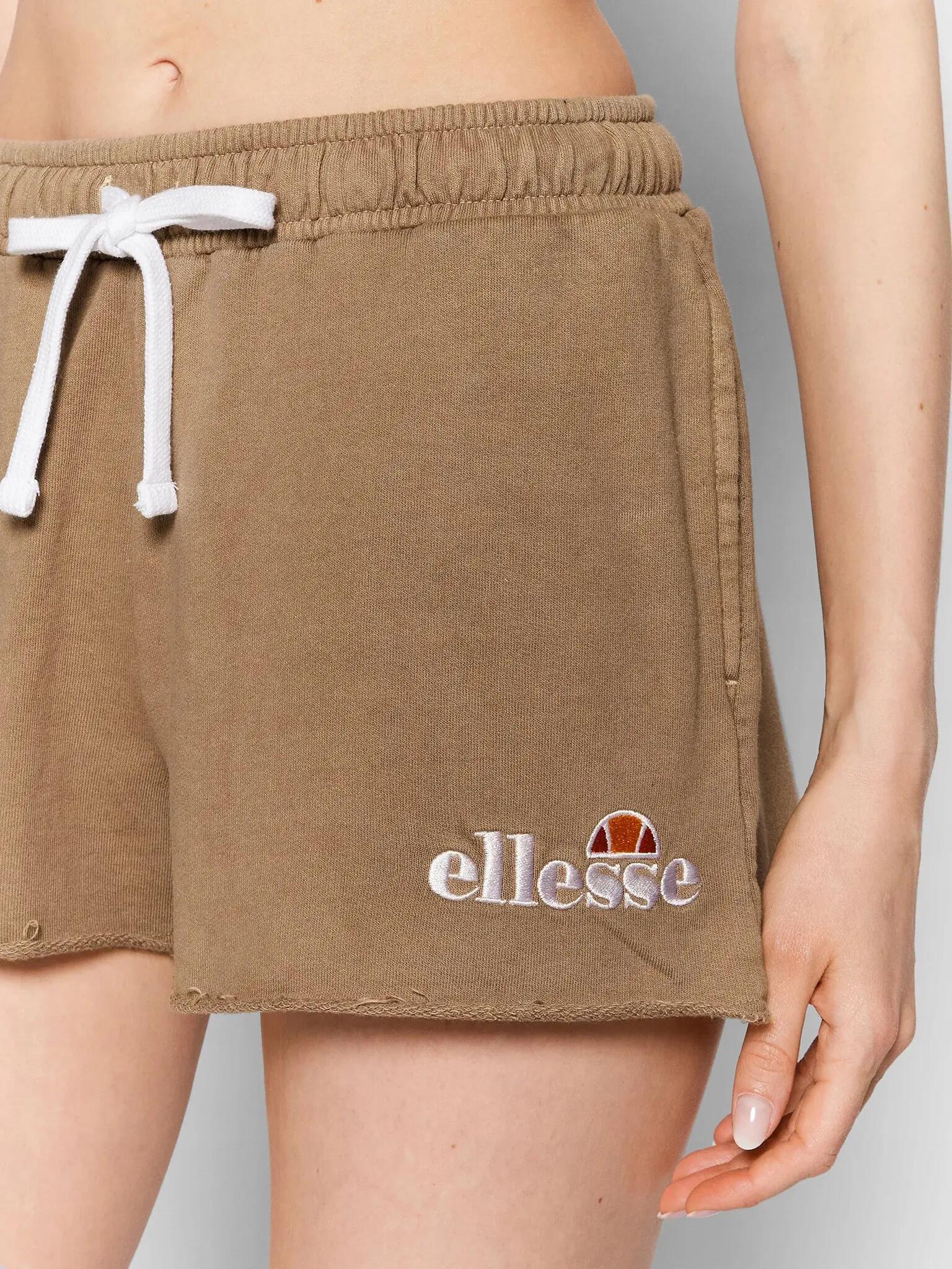 SPODENKI DAMSKIE SZORTY ELLESSE    KRÓTKIE KOLOR BRĄZOWY 4/6