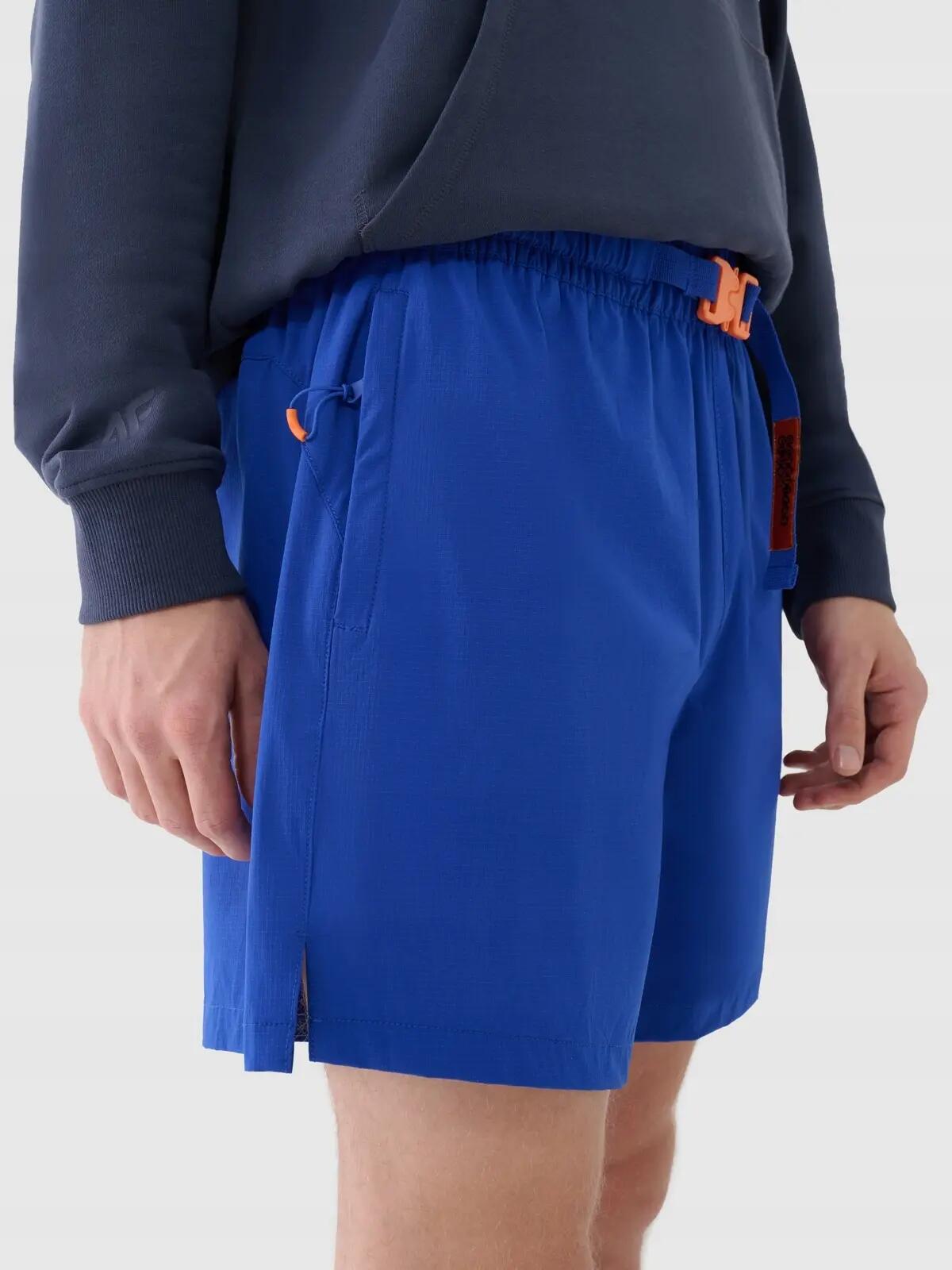 SPODENKI MĘSKIE 4F CASUAL  TSHOM533  KRÓTKIE KOLOR NIEBIESKI 2/13