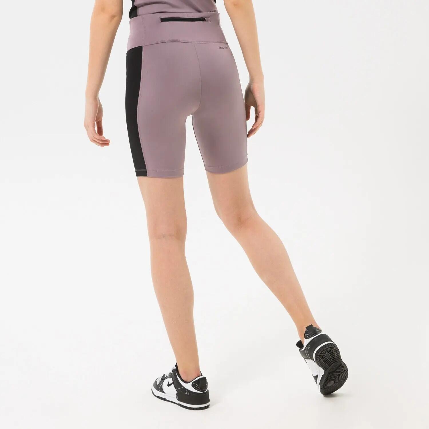 SPODENKI DASMKIE LEGGINSY KRÓTKIE KOLARKI NIKE  KRÓTKIE KOLOR FIOLETOWY 2/6