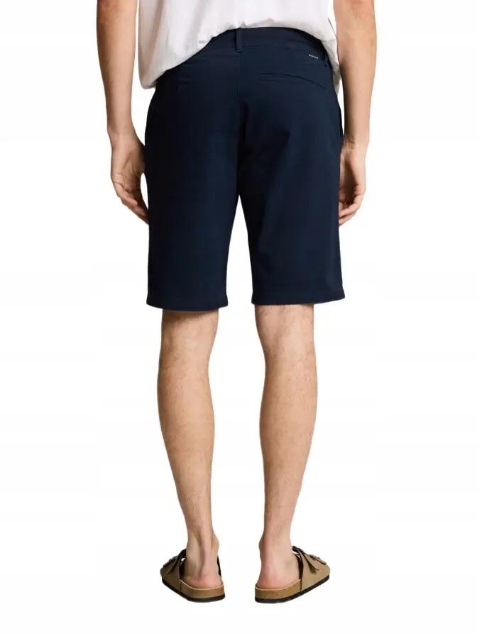 SPODENKI MĘSKIE KRÓTKIE BERMUDY TOM TAILOR SLIM CHINO GRANATOWE KRÓTKIE 3/7