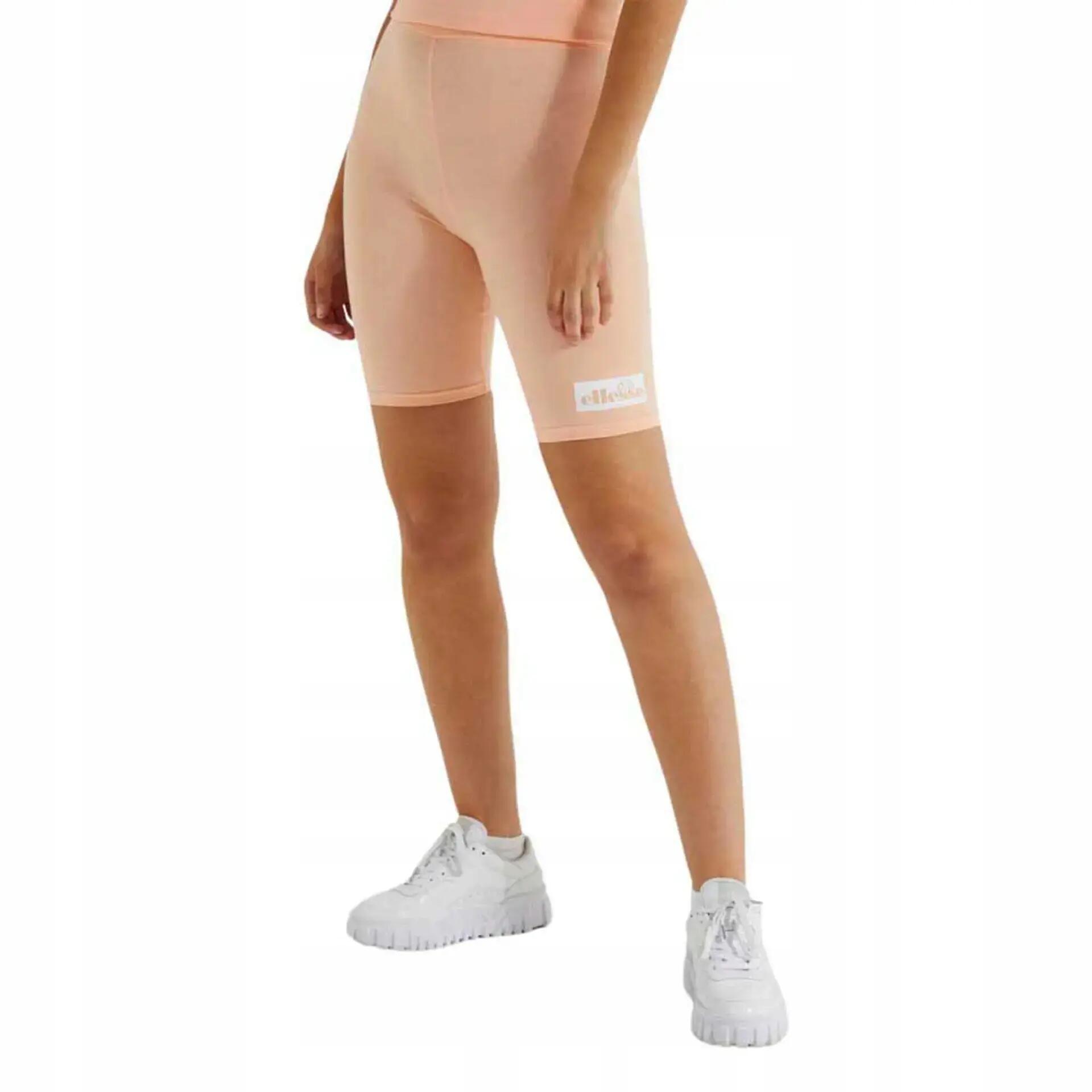 SPODENKI DAMSKIE LEGGINSY KRÓTKIE KOLARKI ELLESSE KRÓTKIE KOLOR POMARAŃCZOWY