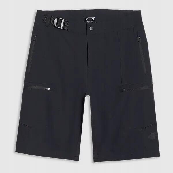 SPODENKI DAMSKIE ROWEROWE 4F  F0890  PRZED KOLANO KOLOR CZARNY 9/11