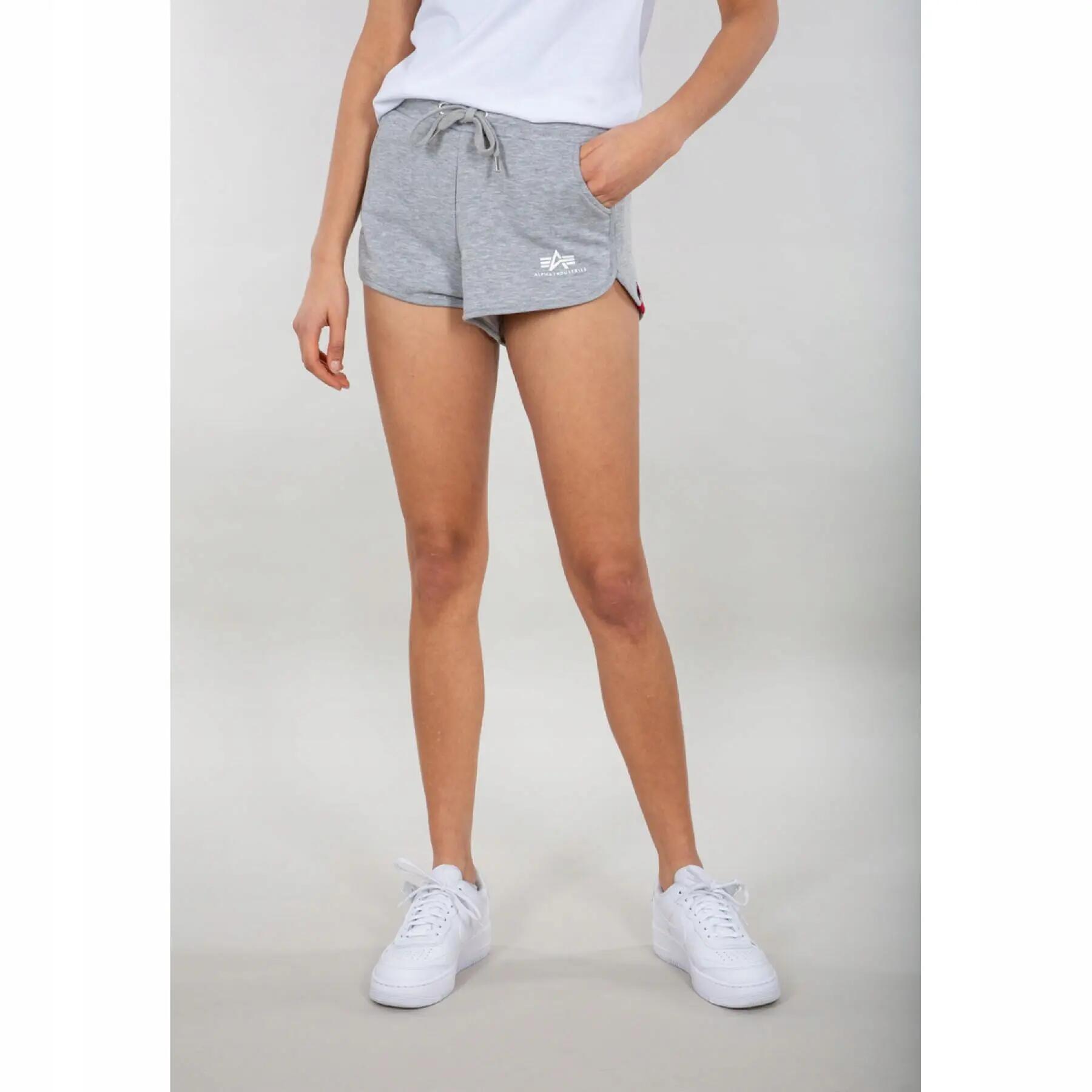 DAMSKIE SPODENKI DRESOWE ALPHA BASIC SHORT DO POŁOWY UDA KOLOR SZARY 4/5