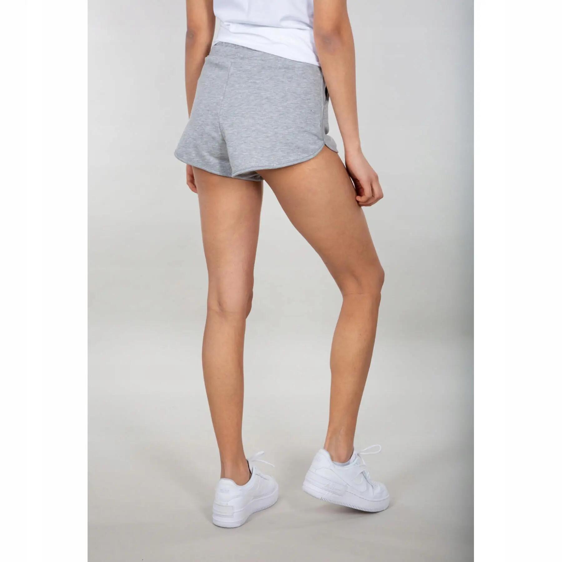 DAMSKIE SPODENKI DRESOWE ALPHA BASIC SHORT DO POŁOWY UDA KOLOR SZARY 3/5