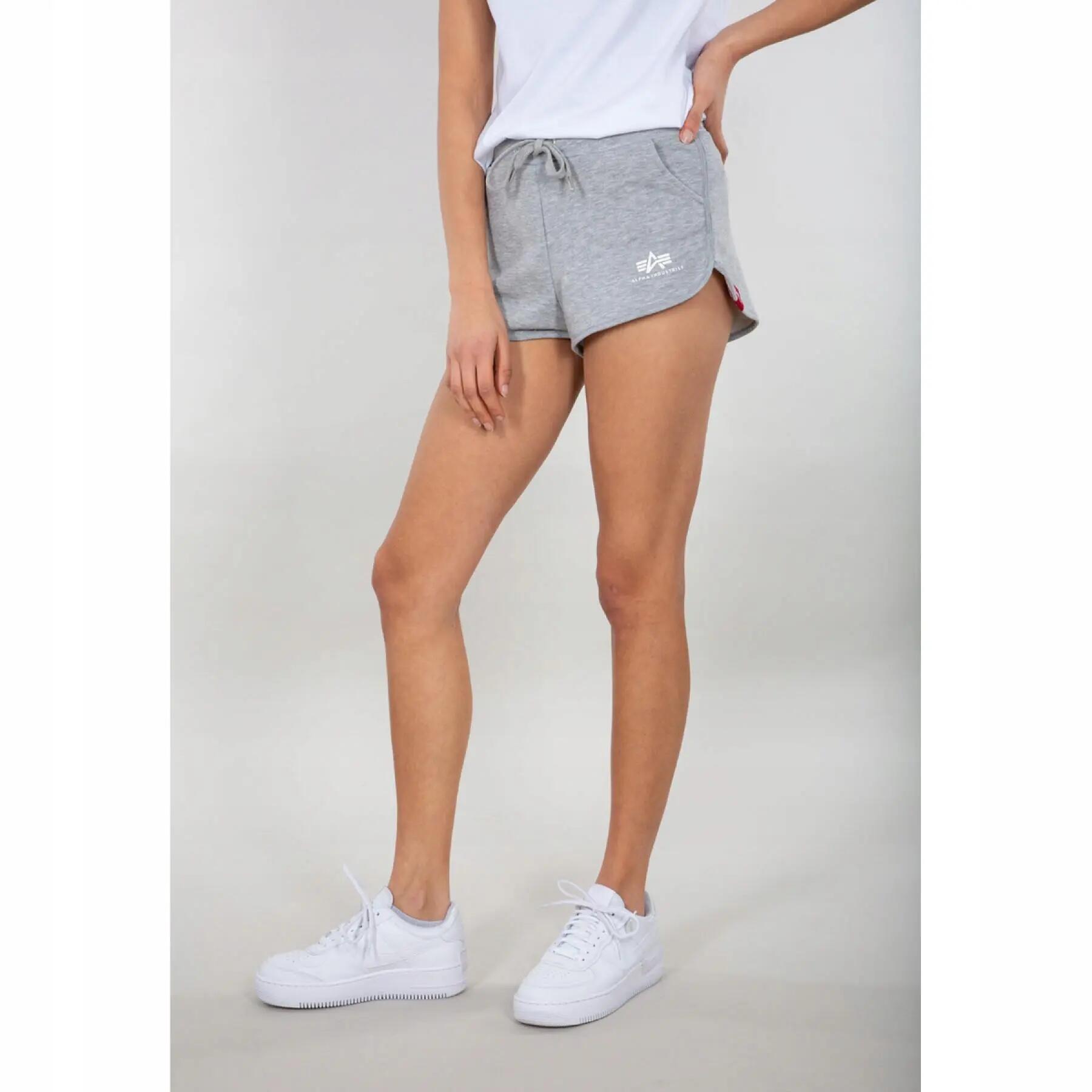 DAMSKIE SPODENKI DRESOWE ALPHA BASIC SHORT DO POŁOWY UDA KOLOR SZARY 2/5