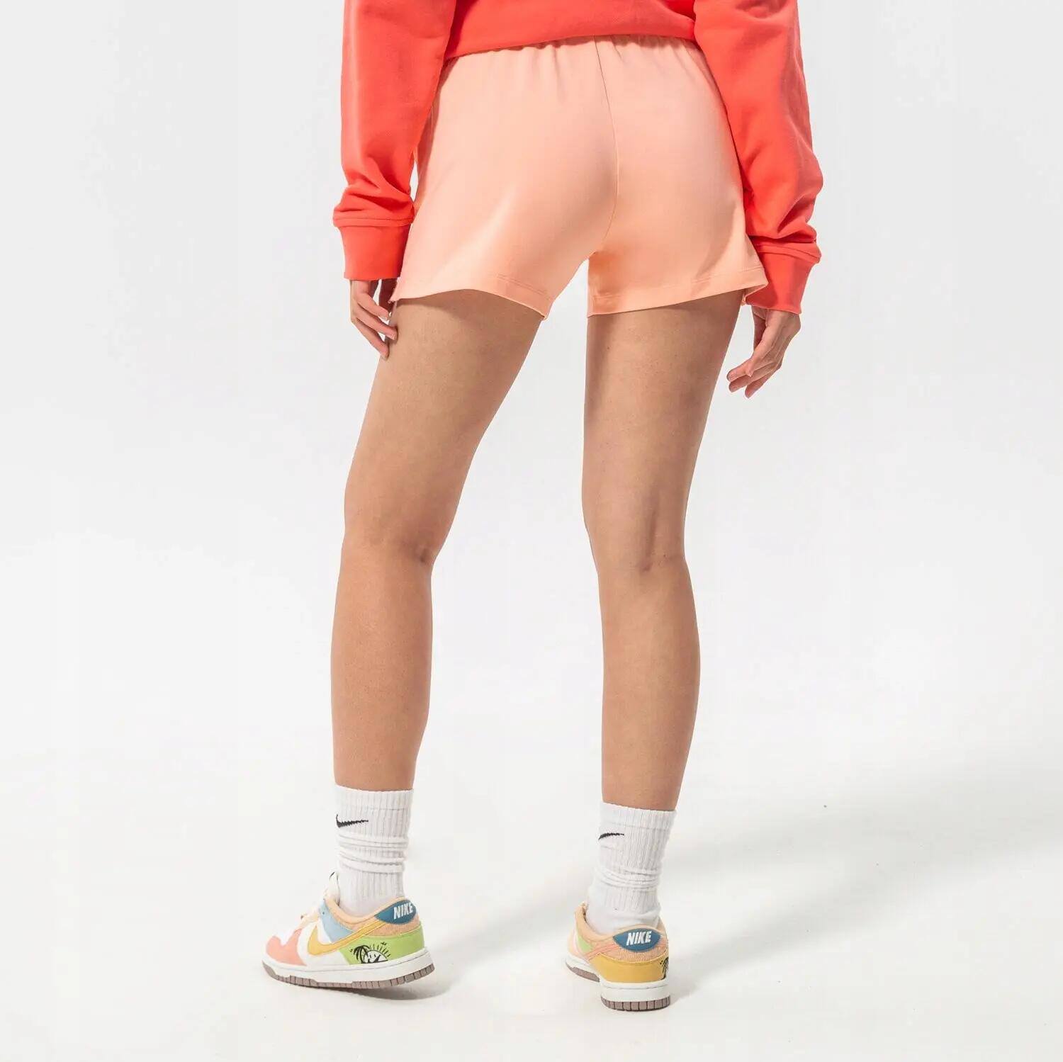 SPODENKI DAMSKIE SPORTOWE CHAMPION-SZORTY SHORTS   KRÓTKIE KOLOR POMARAŃCZOWY 3/5