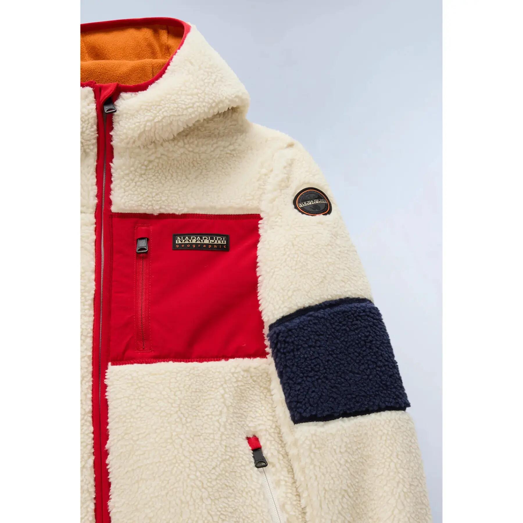 Veste à capuche zippé enfant Napapijri Yupik 3/3