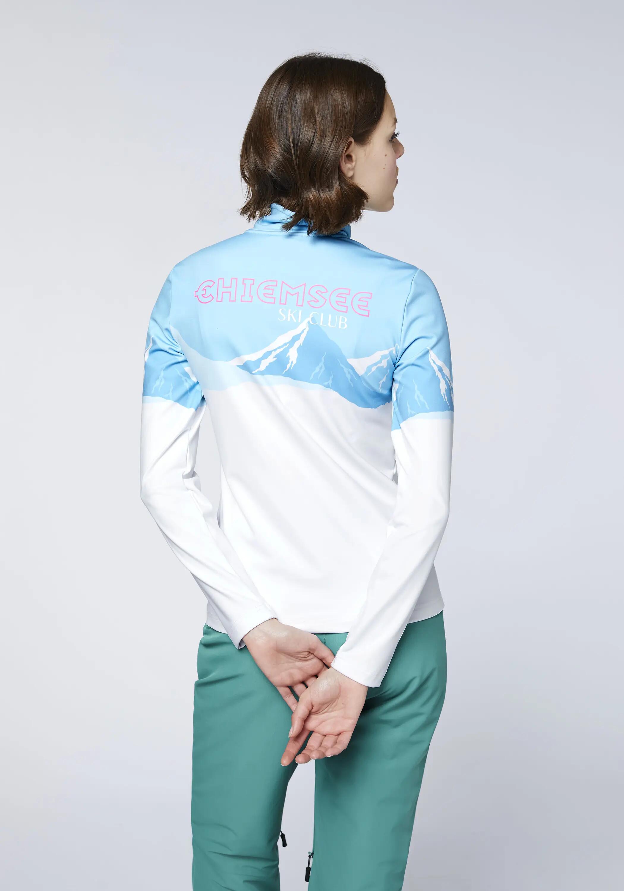Fleecepullover mit großem Bergenmotiv 4/6