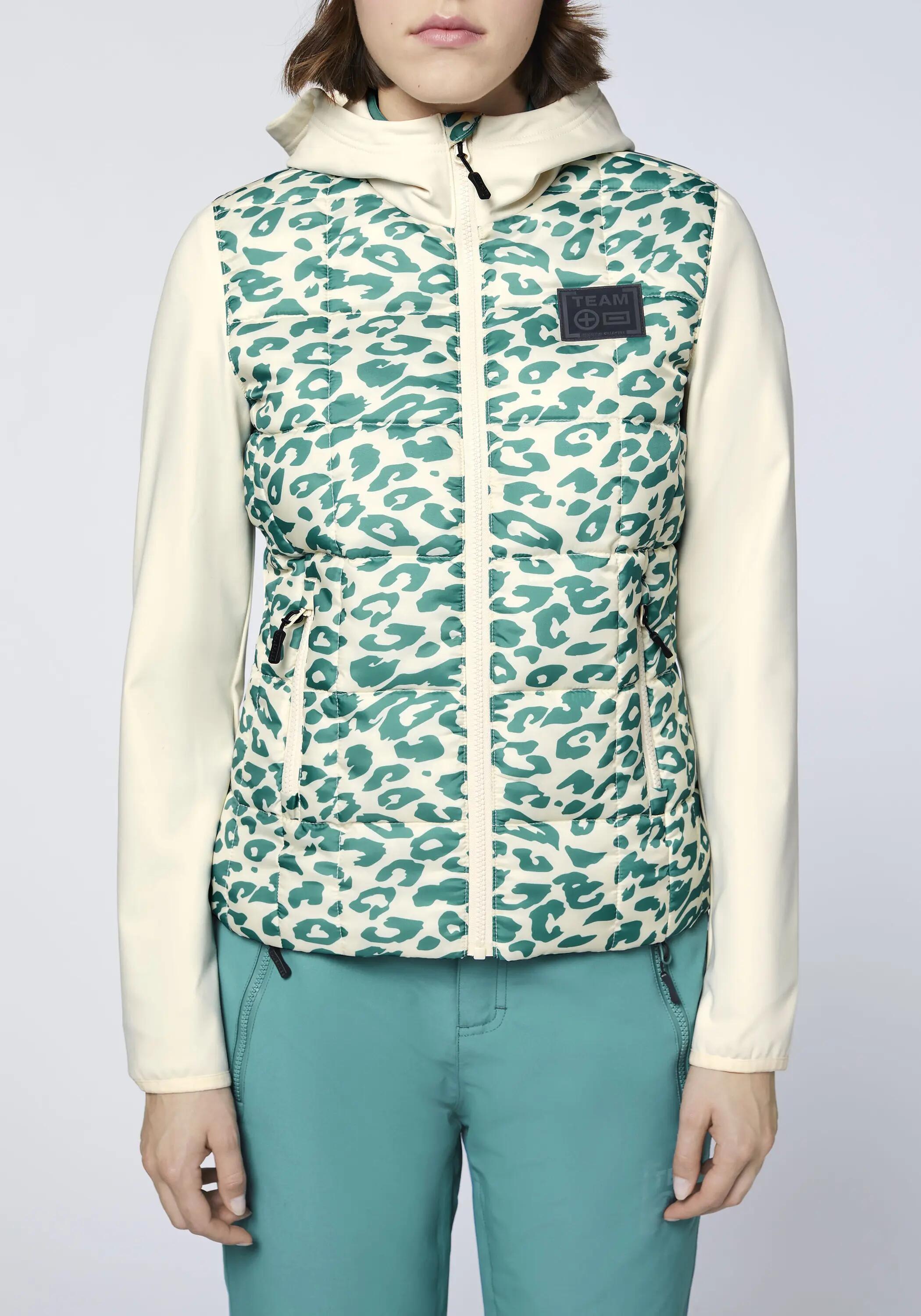 Jacke im Materialmix 7/7