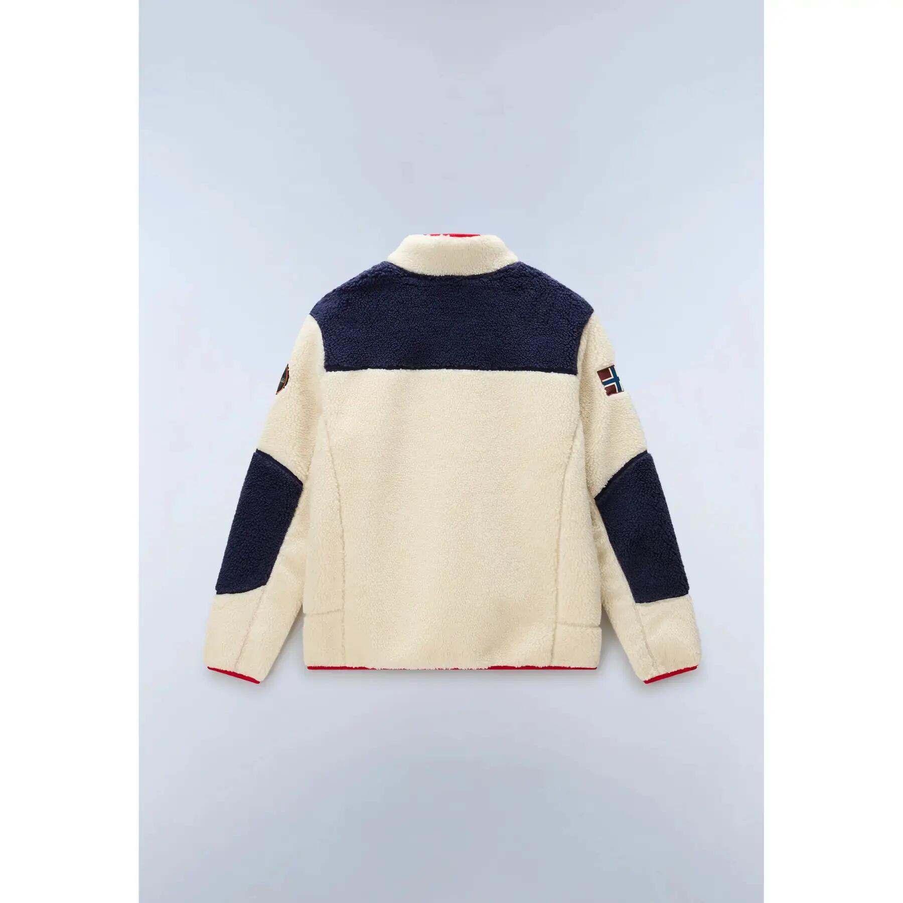 Giacca oversize da donna con zip Napapijri Yupik 2/7
