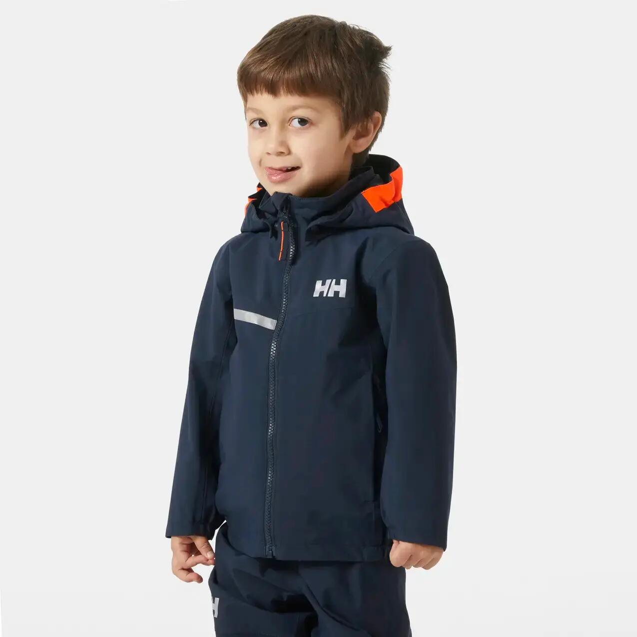 Veste imperméable mini enfant Helly Hansen Shelter HT 2/6
