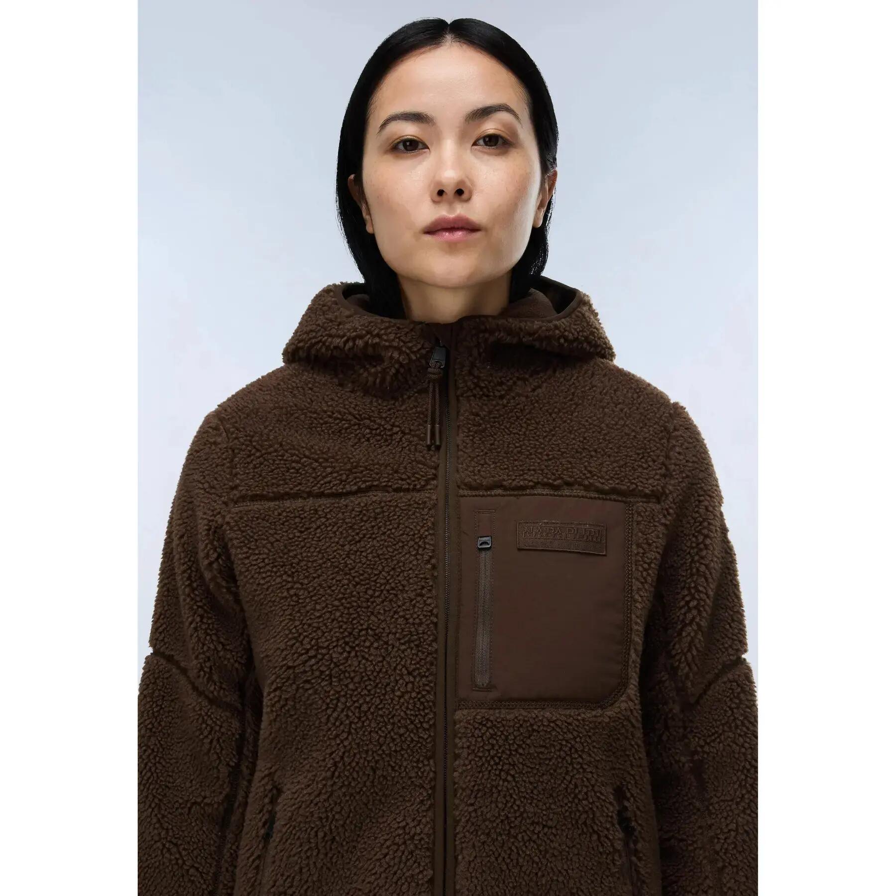 Giacca con cappuccio da donna Napapijri Yupik 6/7
