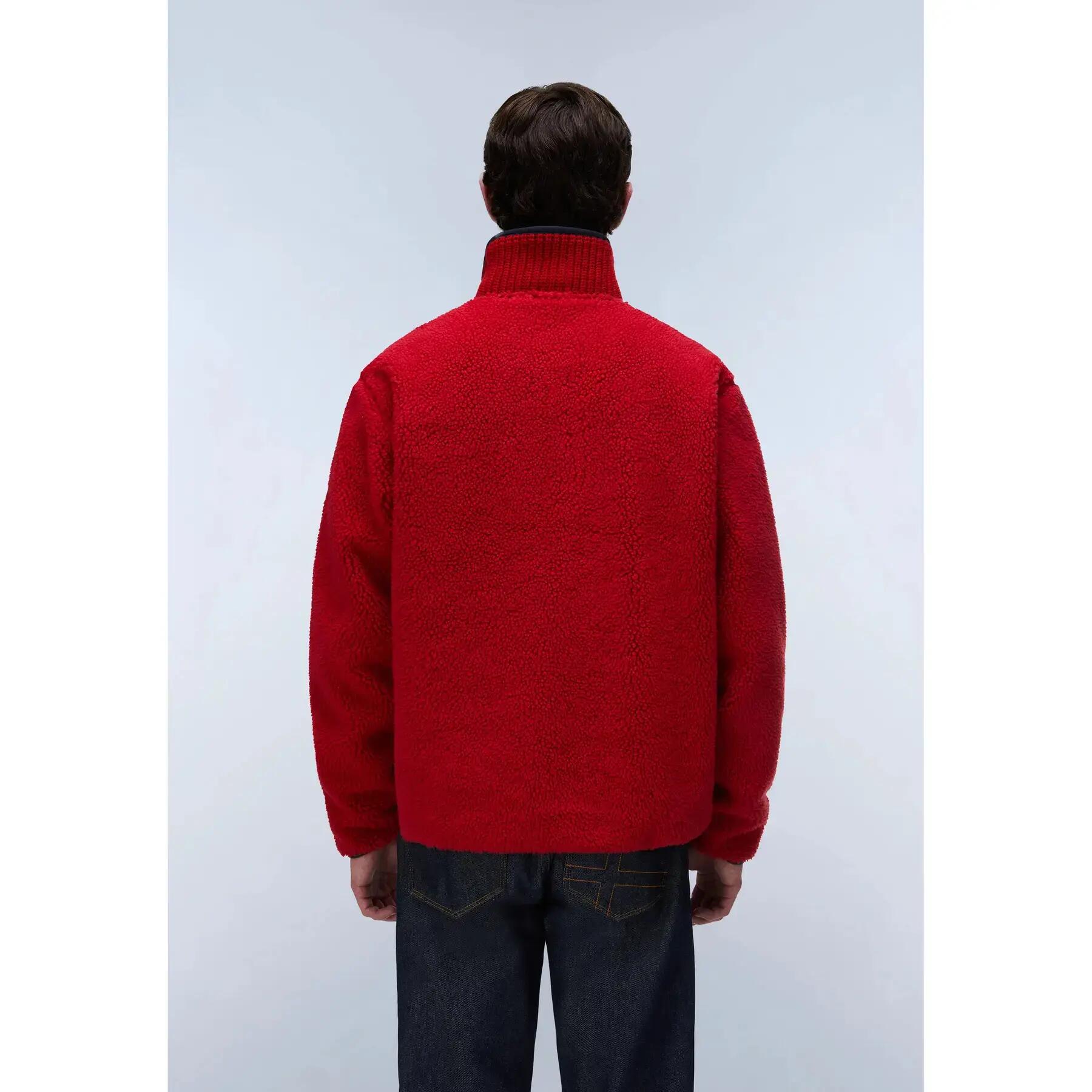 Chaqueta con capucha de forro polar con cremallera Napapijri Archive 5/7