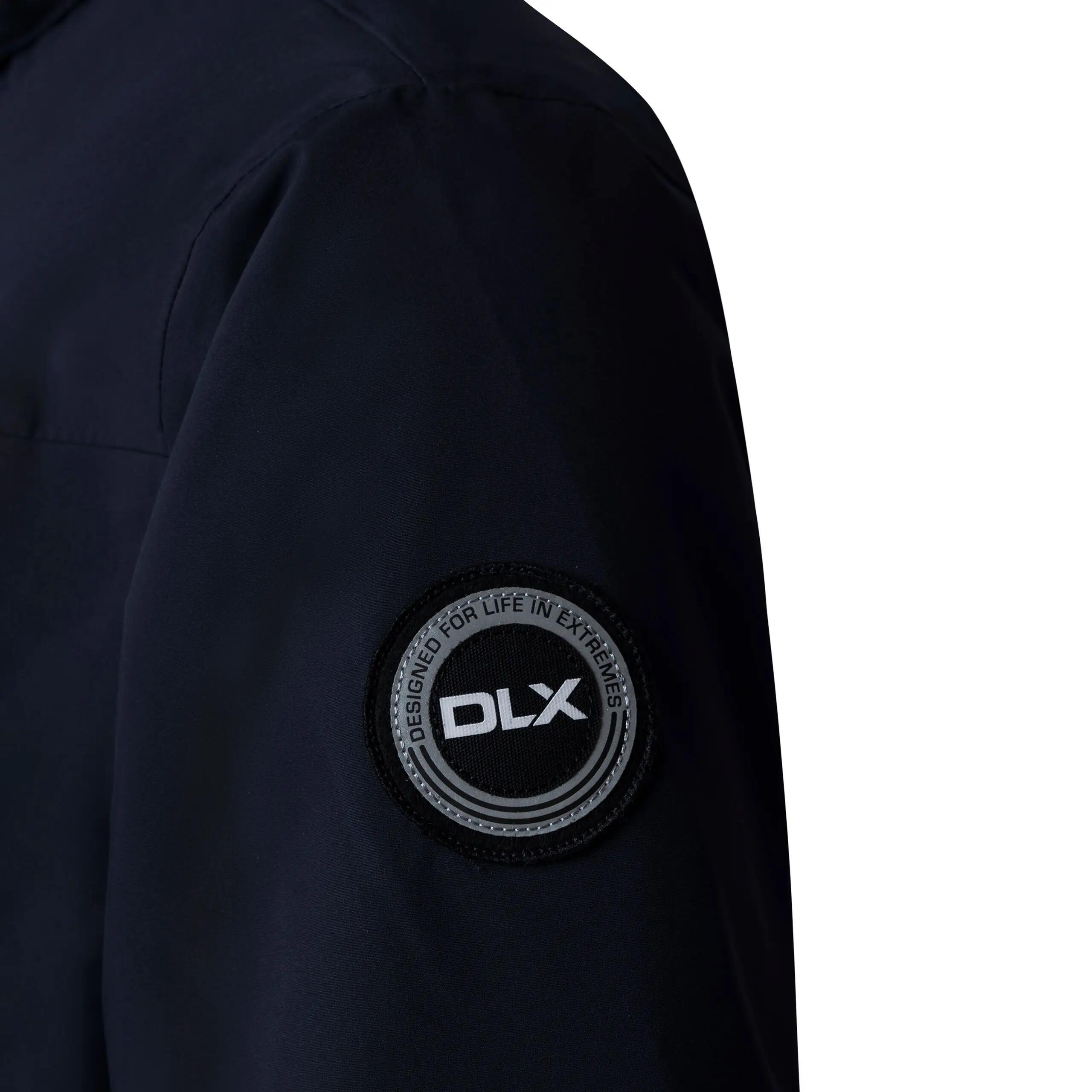 Mens Padded Rainwear Zip Pockets Hooded Windproof Waterproof Jacket - Oswarm 4/5